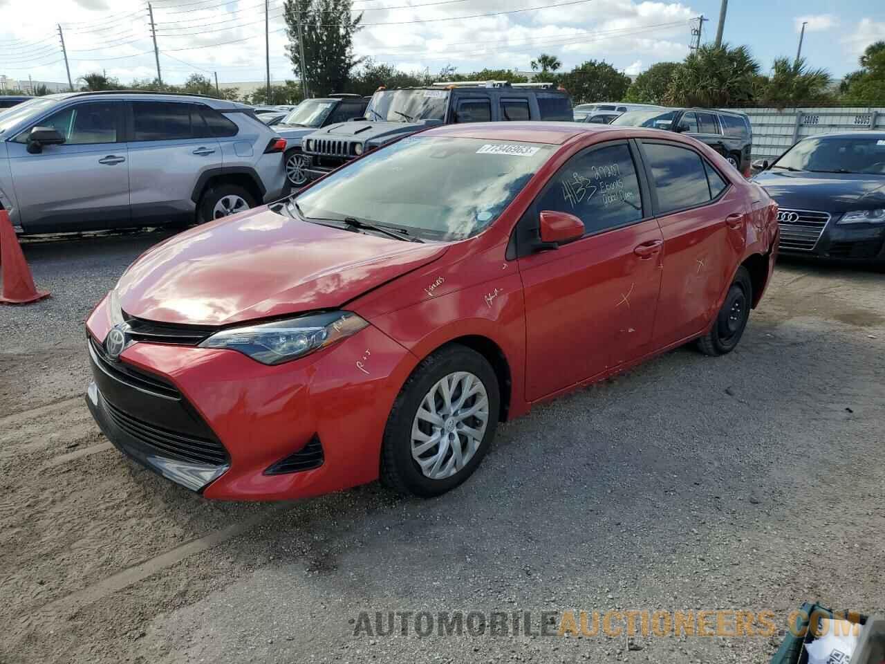 5YFBURHE4HP677300 TOYOTA COROLLA 2017