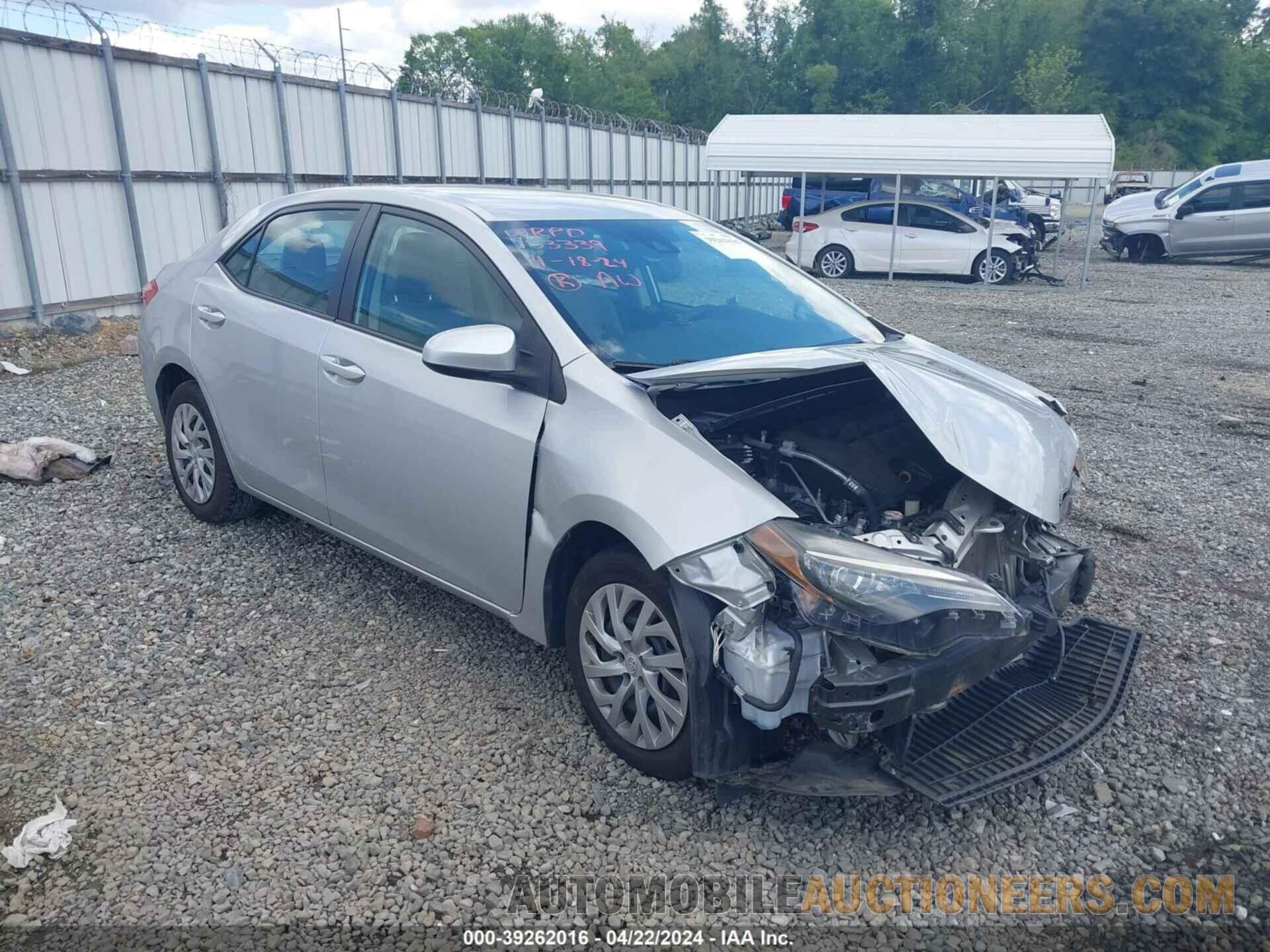 5YFBURHE4JP740594 TOYOTA COROLLA 2018