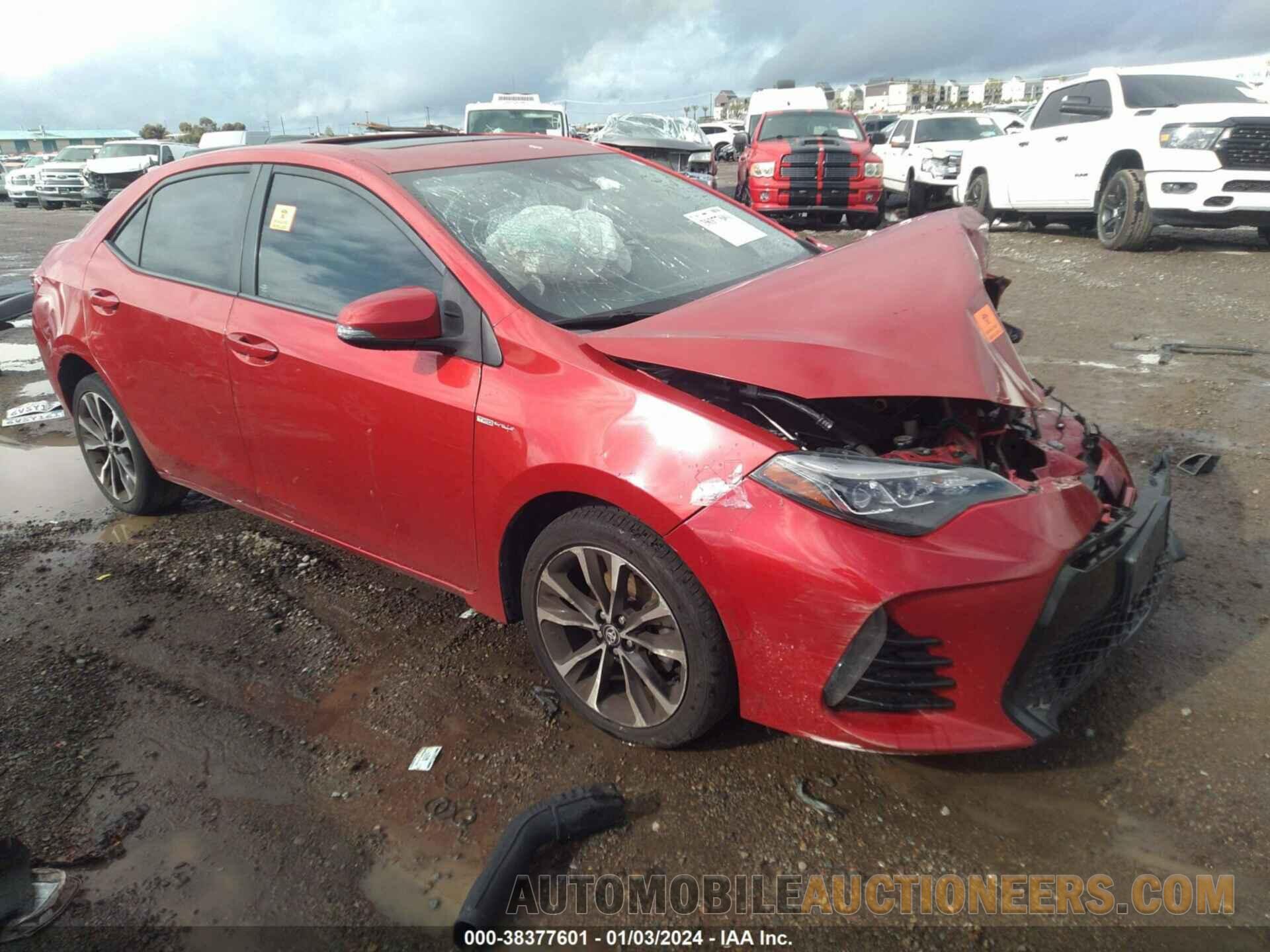 5YFBURHE4JP755158 TOYOTA COROLLA 2018