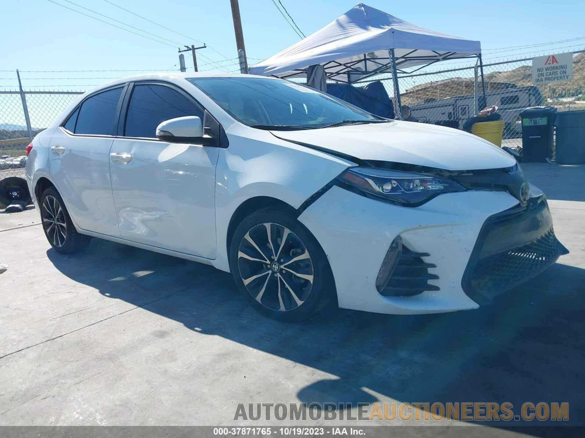 5YFBURHE4JP762336 TOYOTA COROLLA 2018