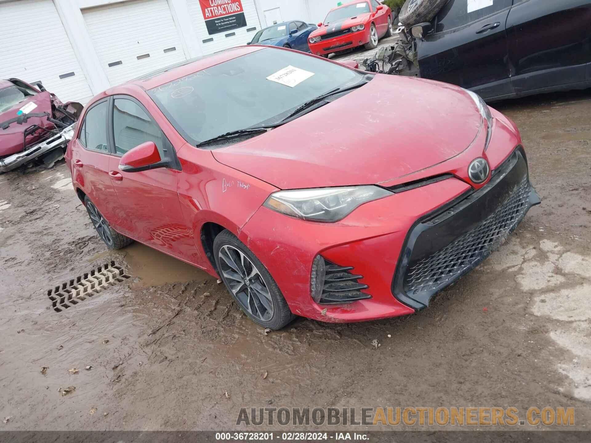 5YFBURHE4JP763406 TOYOTA COROLLA 2018