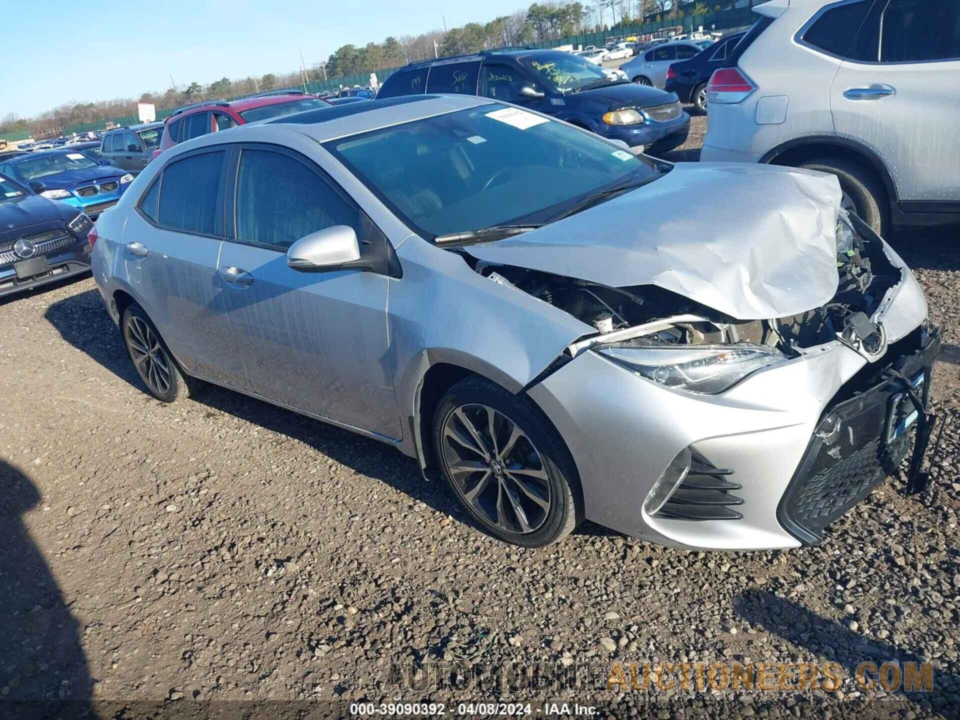 5YFBURHE4JP765625 TOYOTA COROLLA 2018