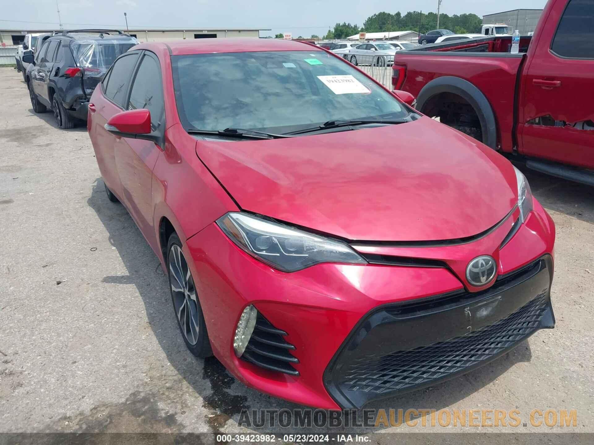 5YFBURHE4JP766872 TOYOTA COROLLA 2018