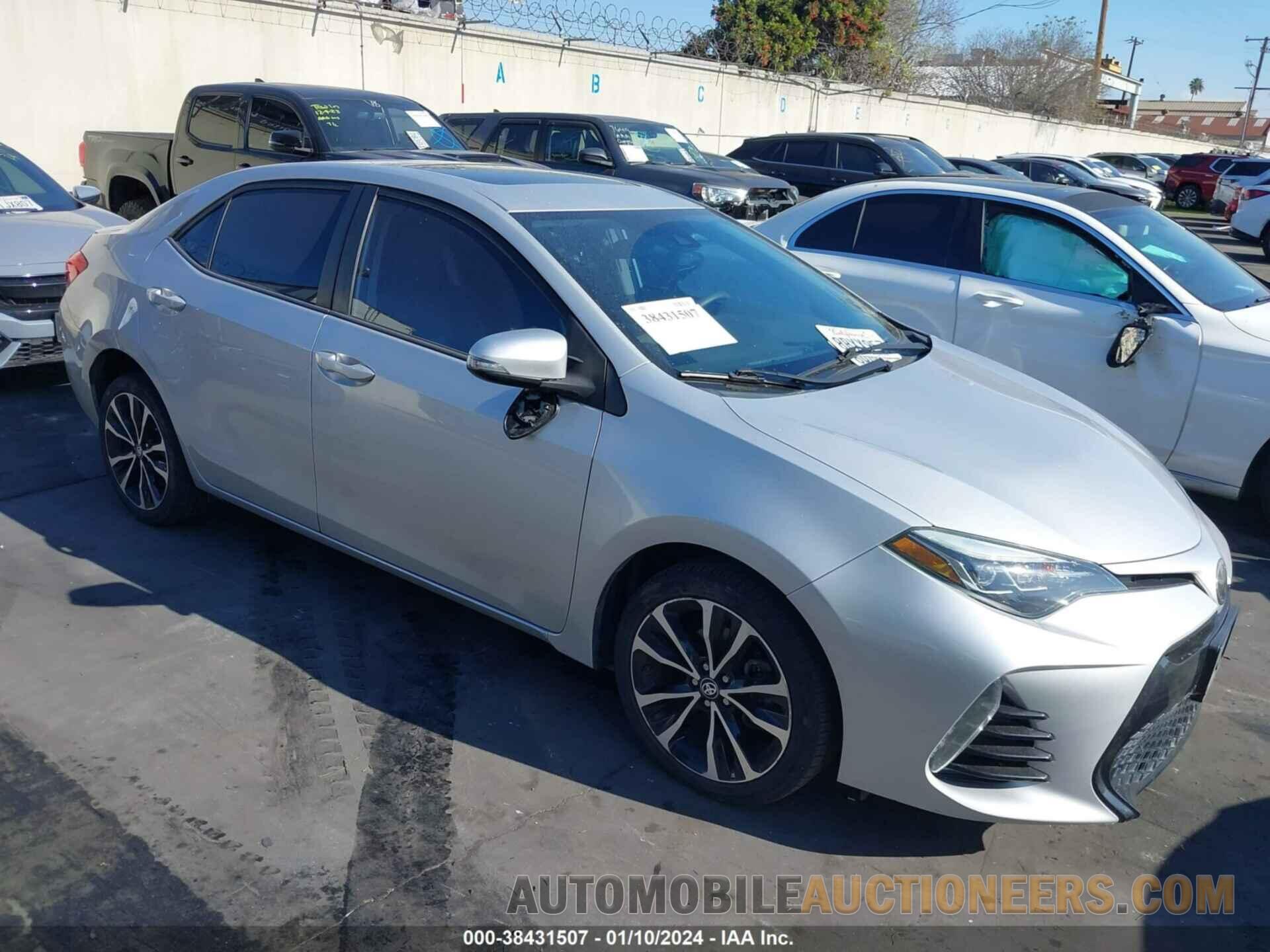 5YFBURHE4JP777550 TOYOTA COROLLA 2018