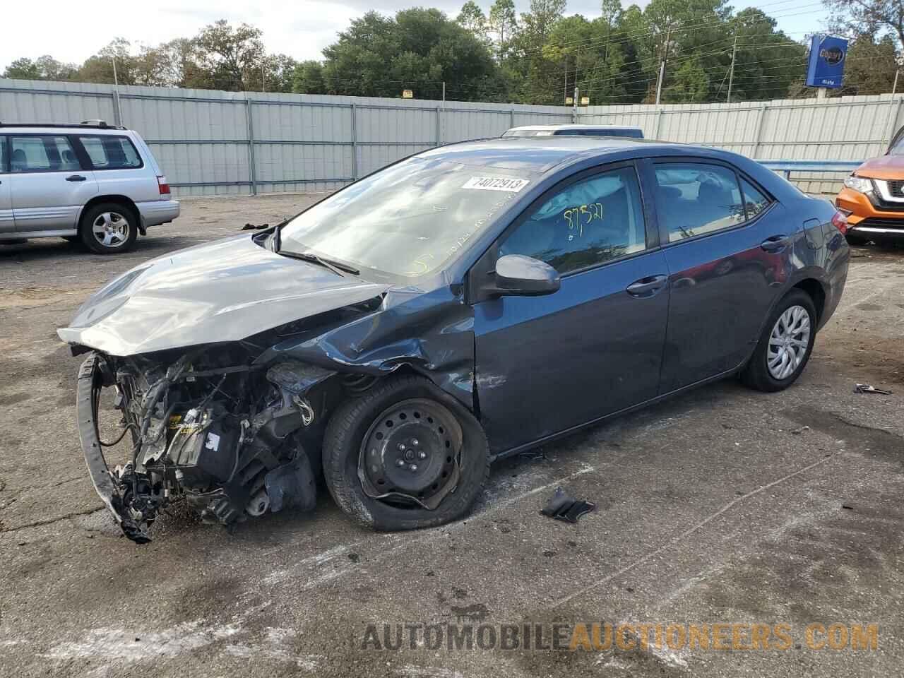 5YFBURHE4JP780142 TOYOTA COROLLA 2018