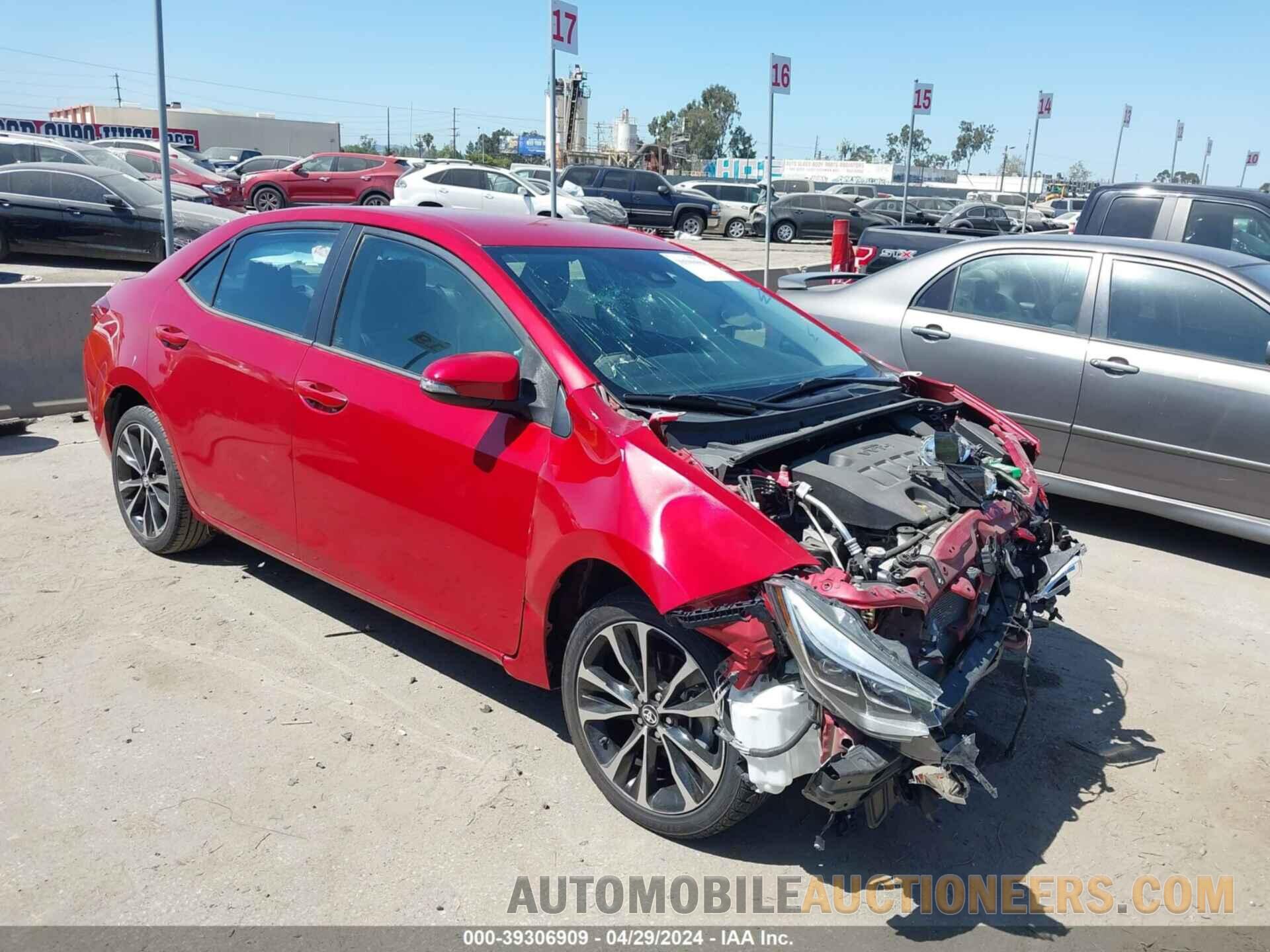 5YFBURHE4JP816704 TOYOTA COROLLA 2018