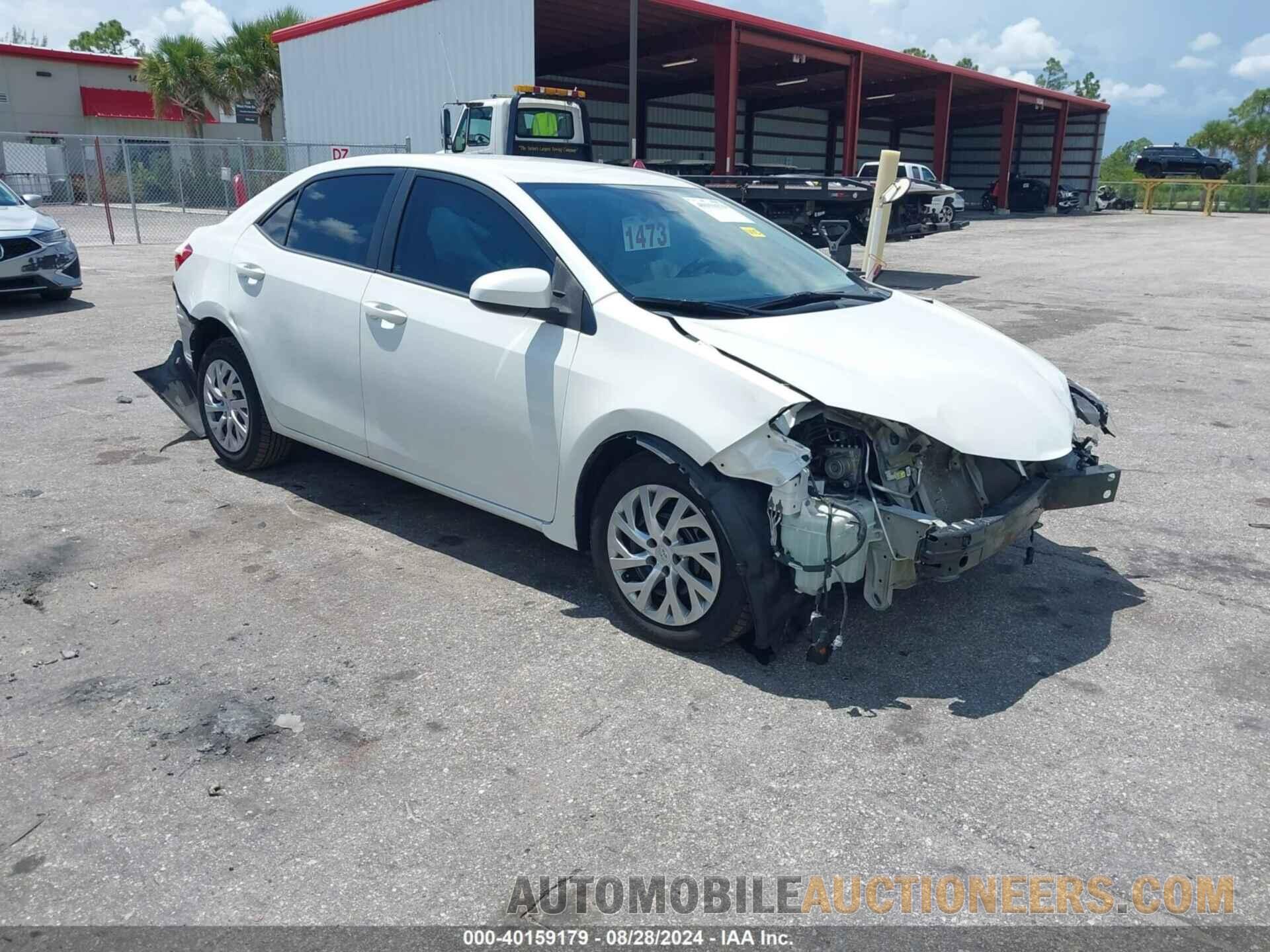 5YFBURHE4JP822180 TOYOTA COROLLA 2018