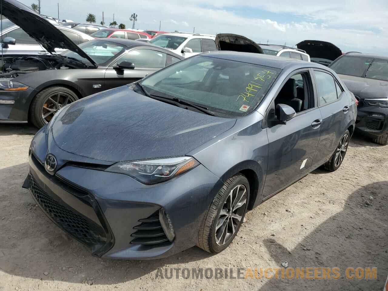 5YFBURHE4JP827265 TOYOTA COROLLA 2018