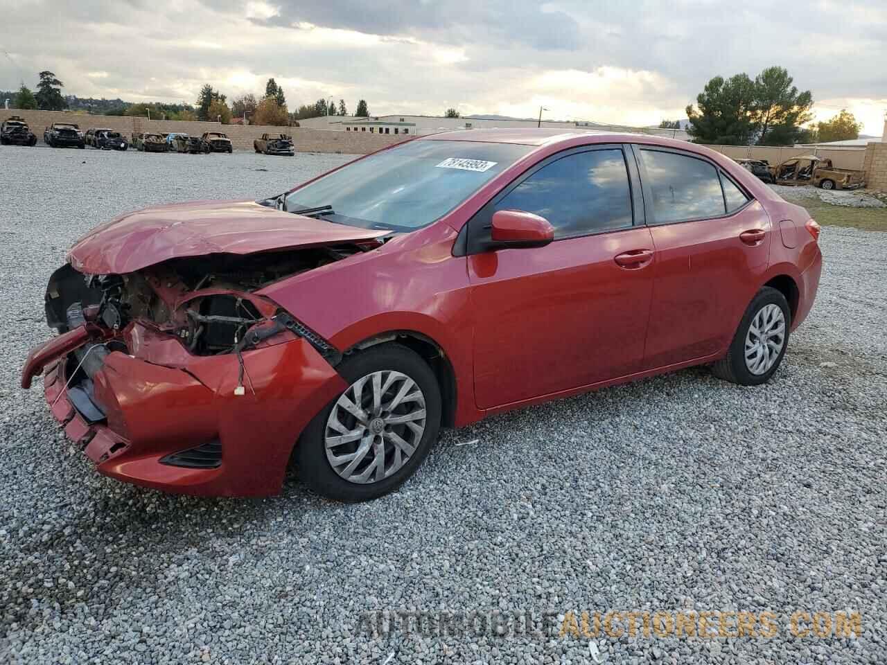 5YFBURHE4JP833289 TOYOTA COROLLA 2018