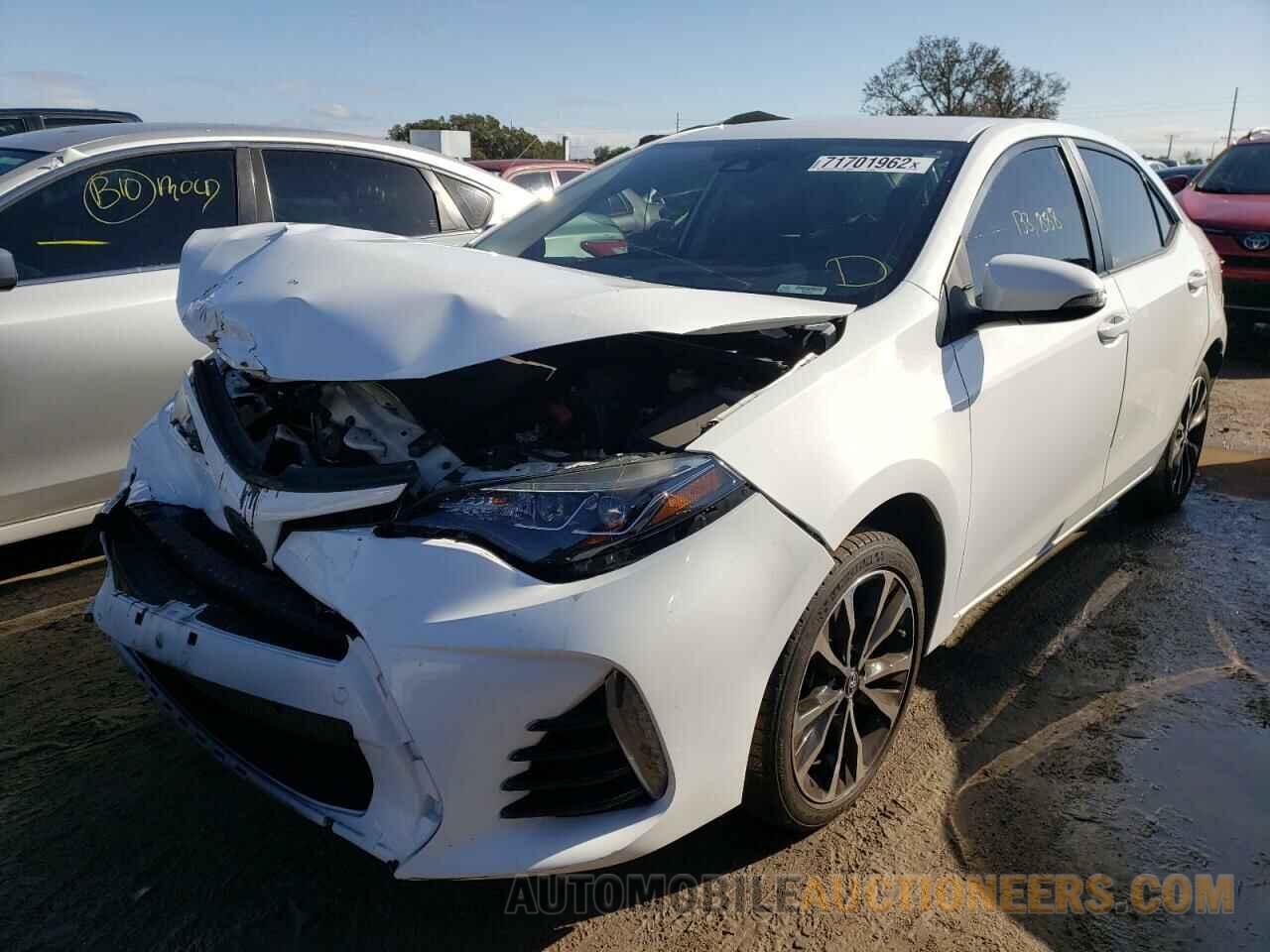 5YFBURHE4JP833468 TOYOTA COROLLA 2018