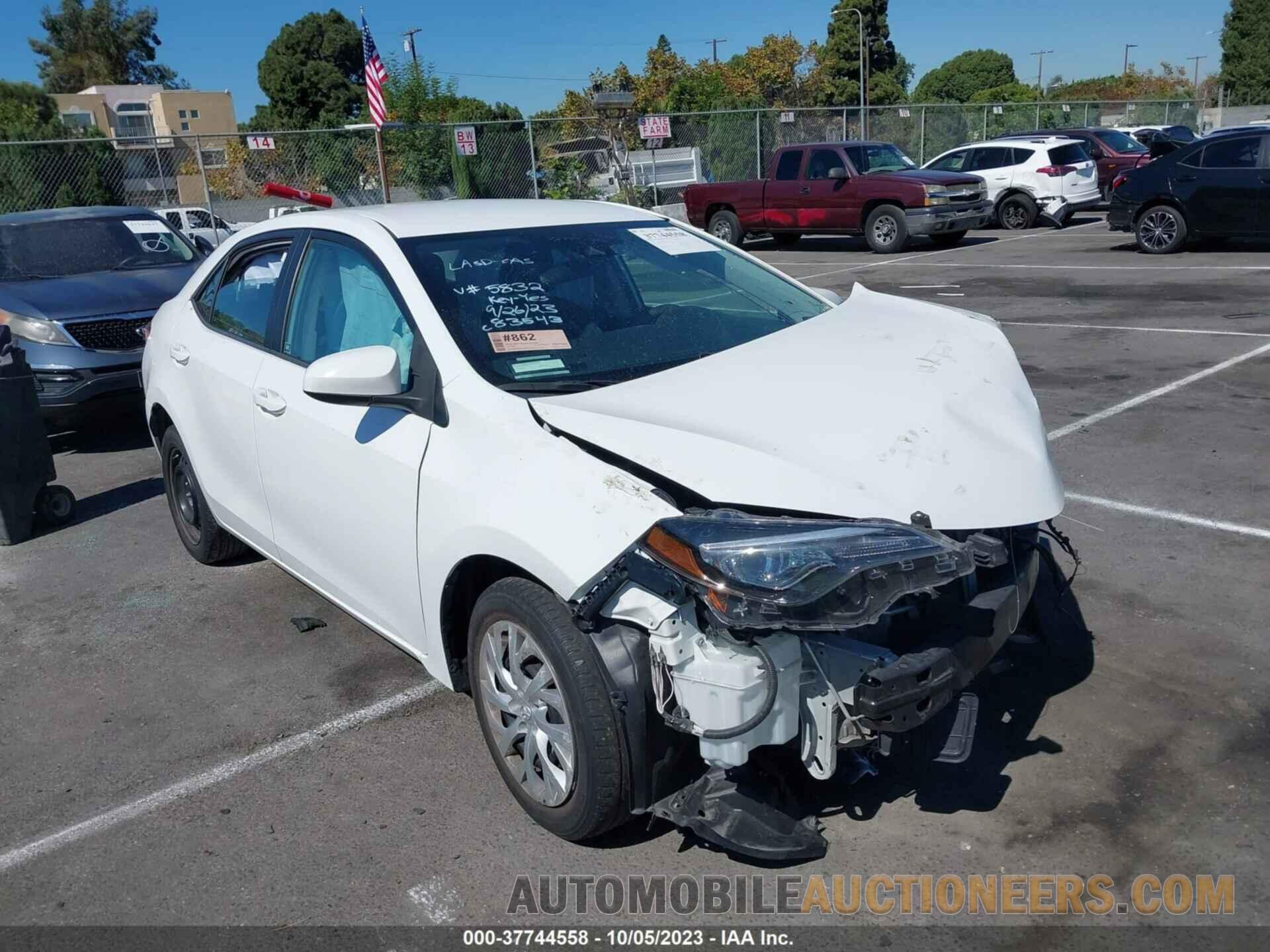 5YFBURHE4JP845832 TOYOTA COROLLA 2018