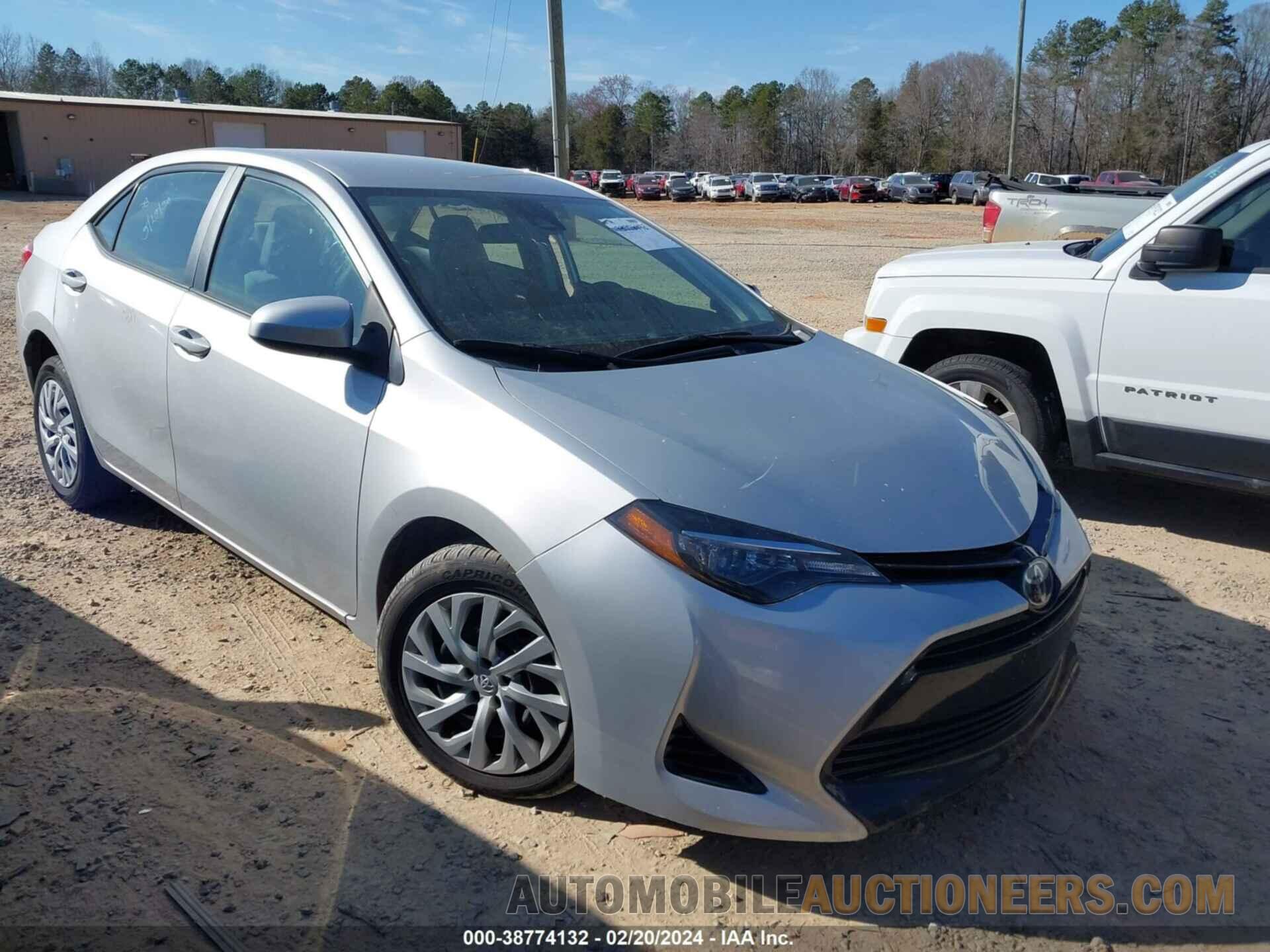 5YFBURHE4JP851162 TOYOTA COROLLA 2018