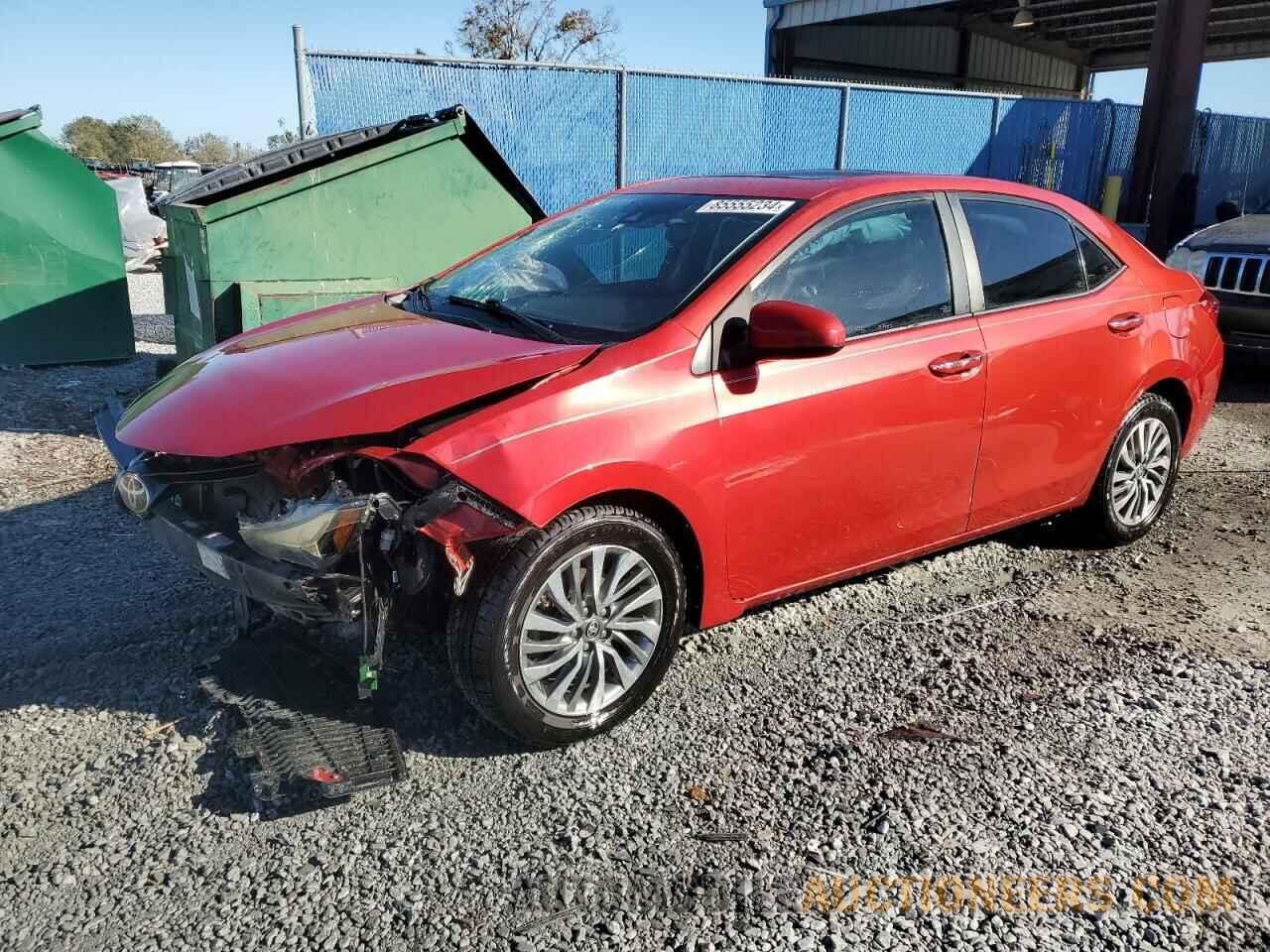 5YFBURHE4JP853154 TOYOTA COROLLA 2018