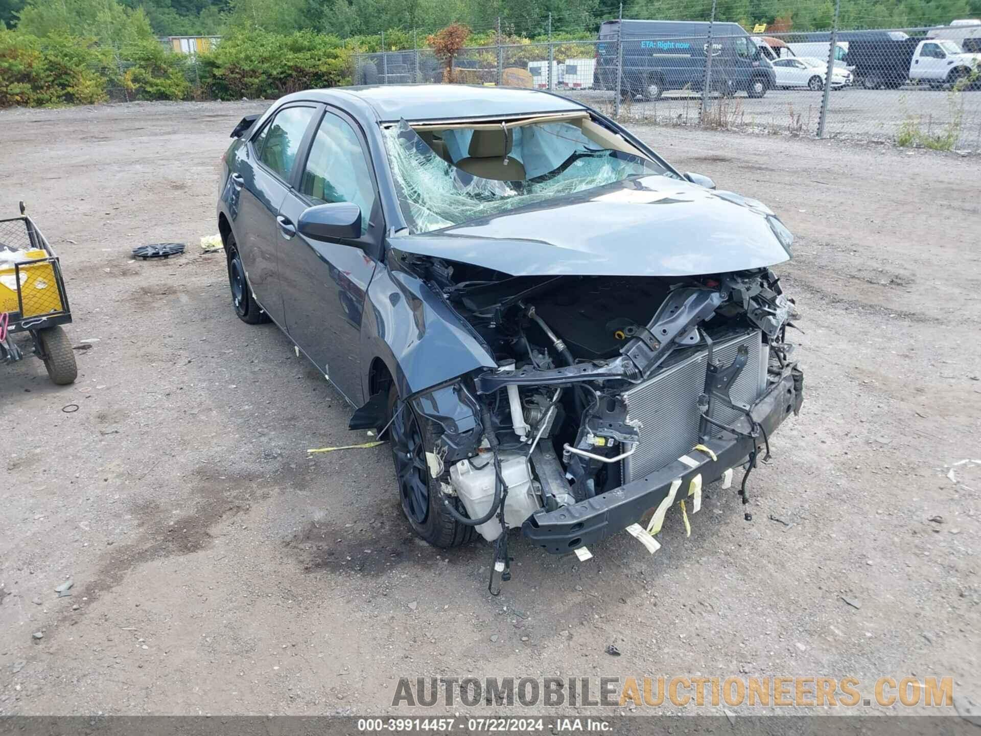 5YFBURHE4KP857416 TOYOTA COROLLA 2019