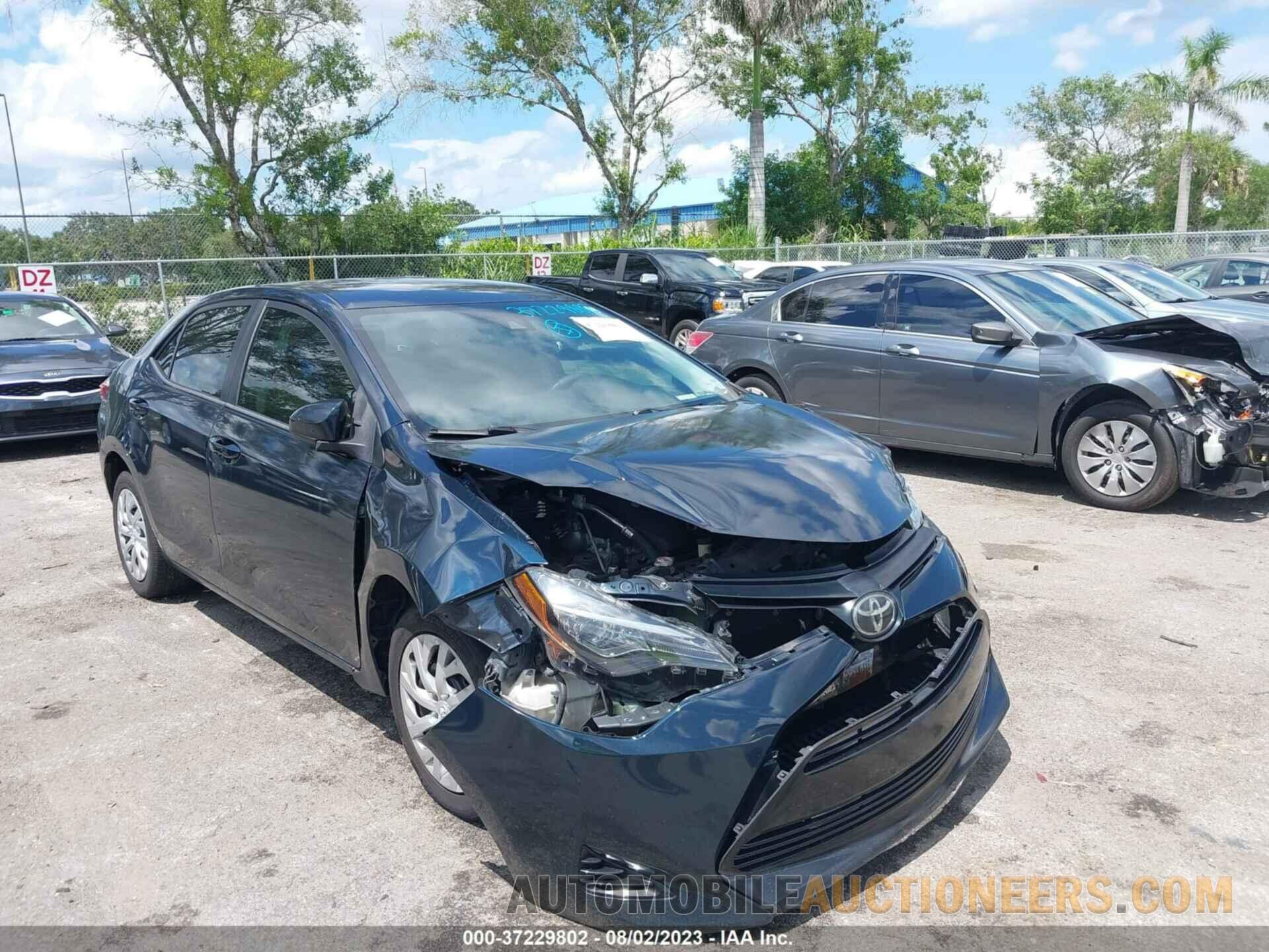 5YFBURHE4KP861823 TOYOTA COROLLA 2019