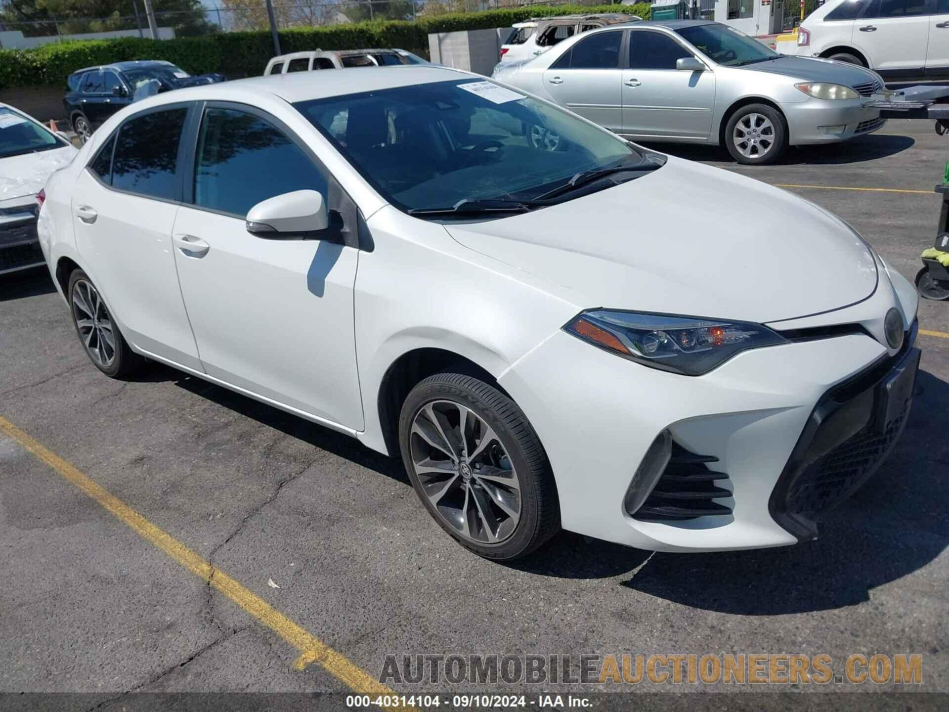 5YFBURHE4KP870537 TOYOTA COROLLA 2019