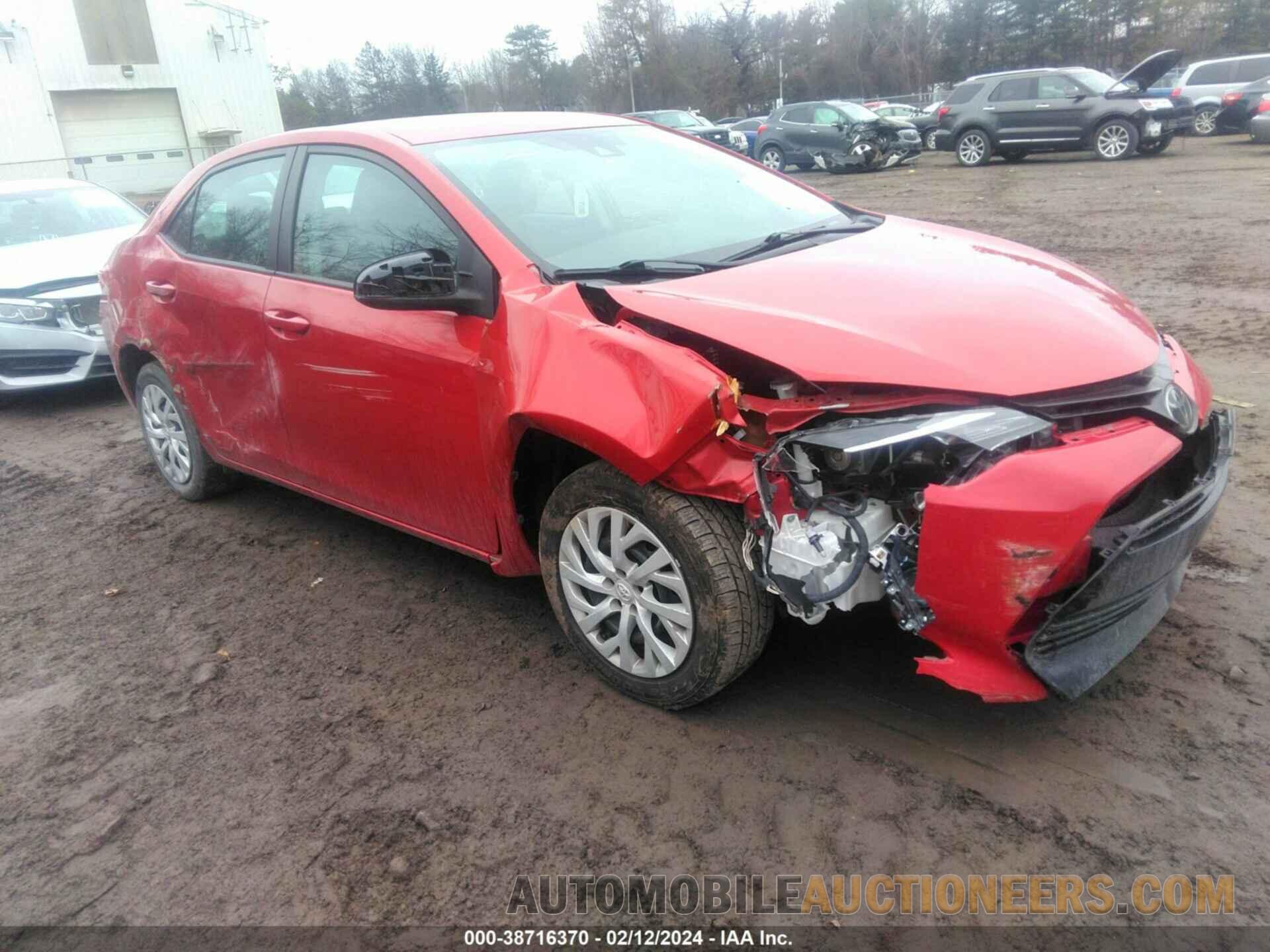 5YFBURHE4KP872160 TOYOTA COROLLA 2019