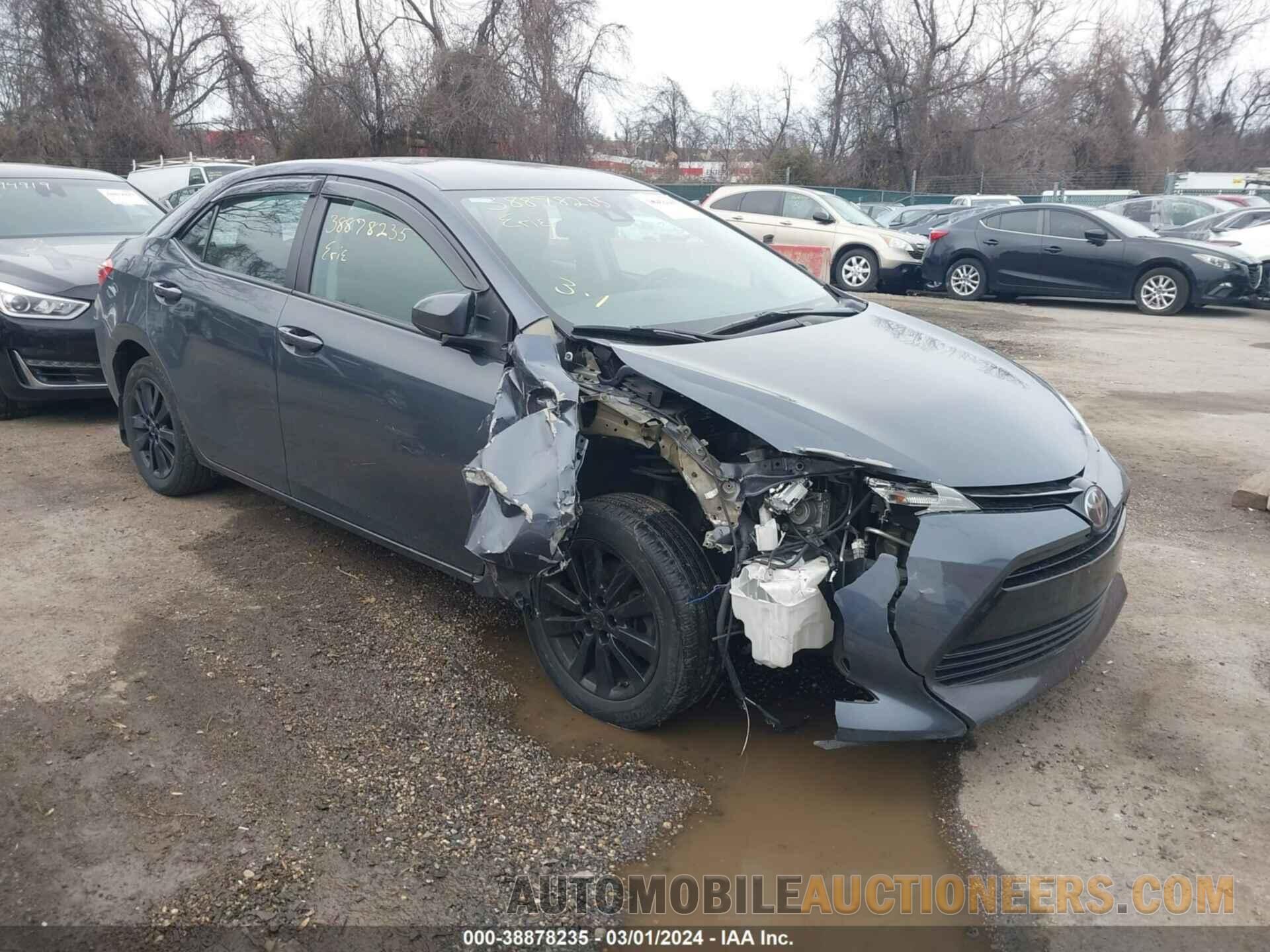 5YFBURHE4KP875477 TOYOTA COROLLA 2019