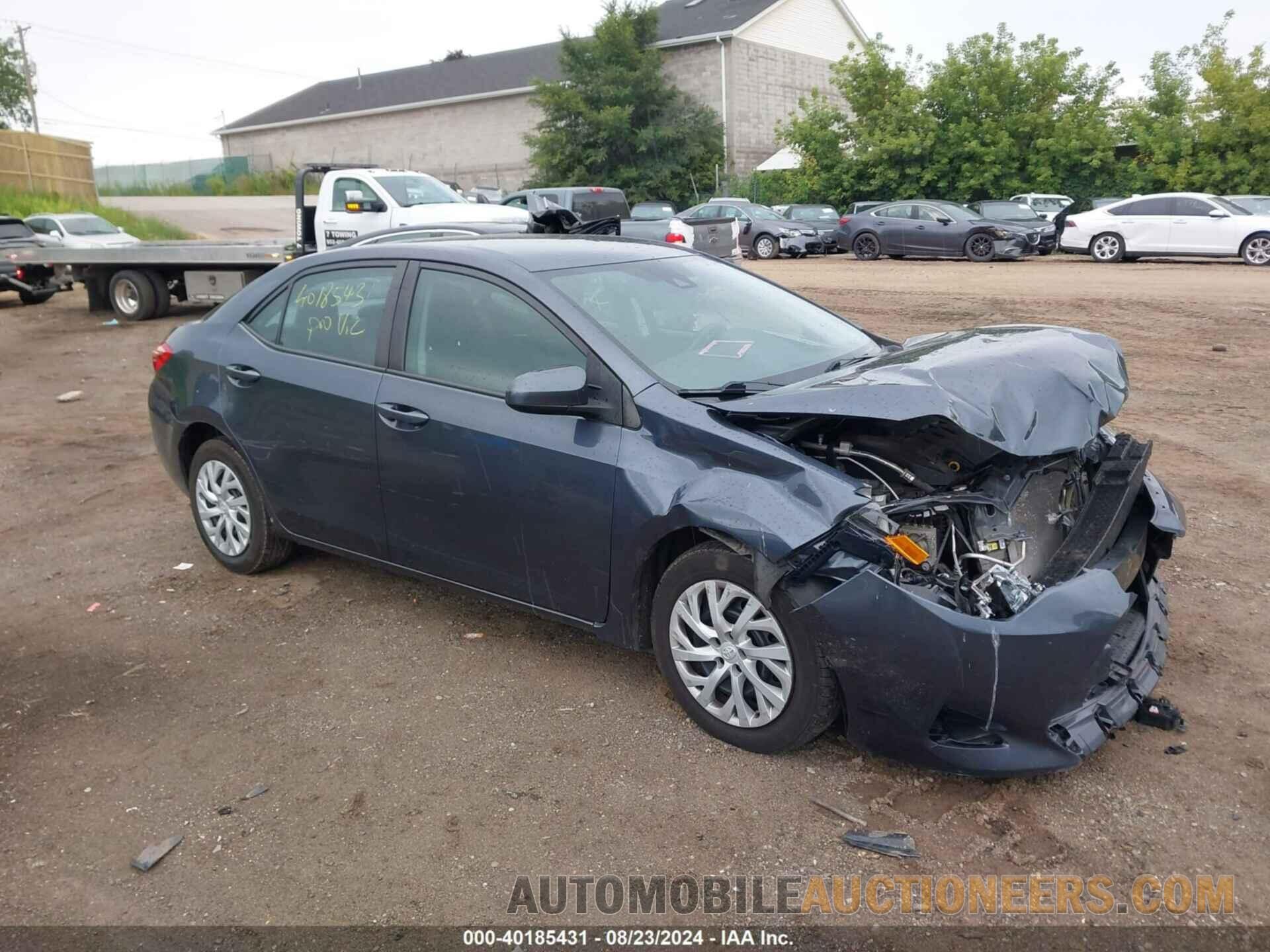 5YFBURHE4KP876001 TOYOTA COROLLA 2019