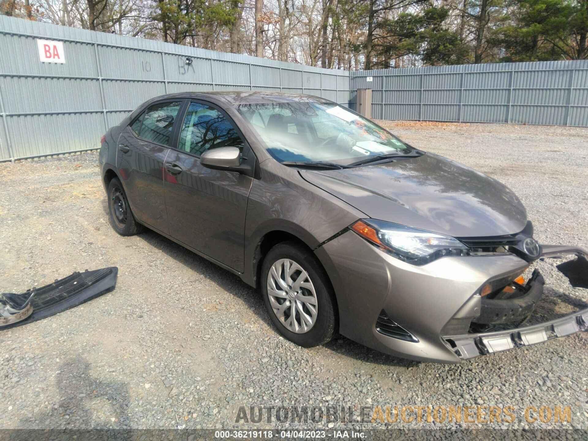 5YFBURHE4KP876922 TOYOTA COROLLA 2019