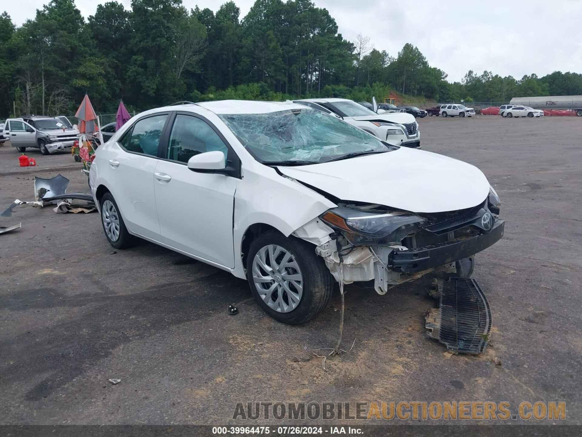 5YFBURHE4KP886737 TOYOTA COROLLA 2019