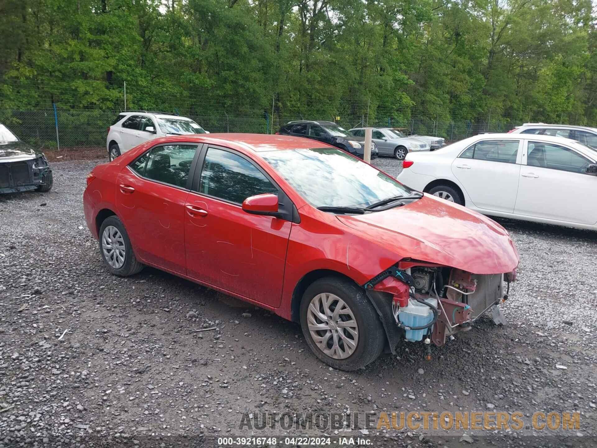 5YFBURHE4KP896717 TOYOTA COROLLA 2019