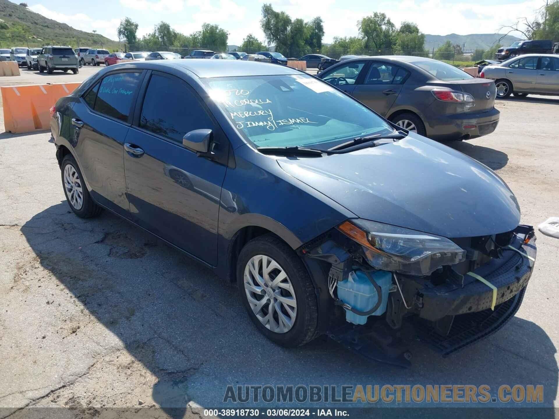 5YFBURHE4KP906419 TOYOTA COROLLA 2019