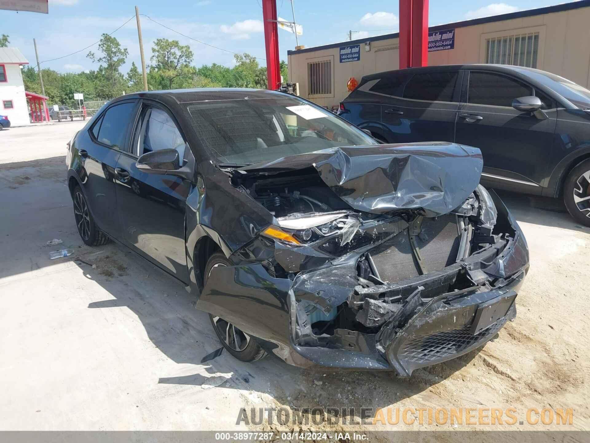 5YFBURHE4KP911121 TOYOTA COROLLA 2019