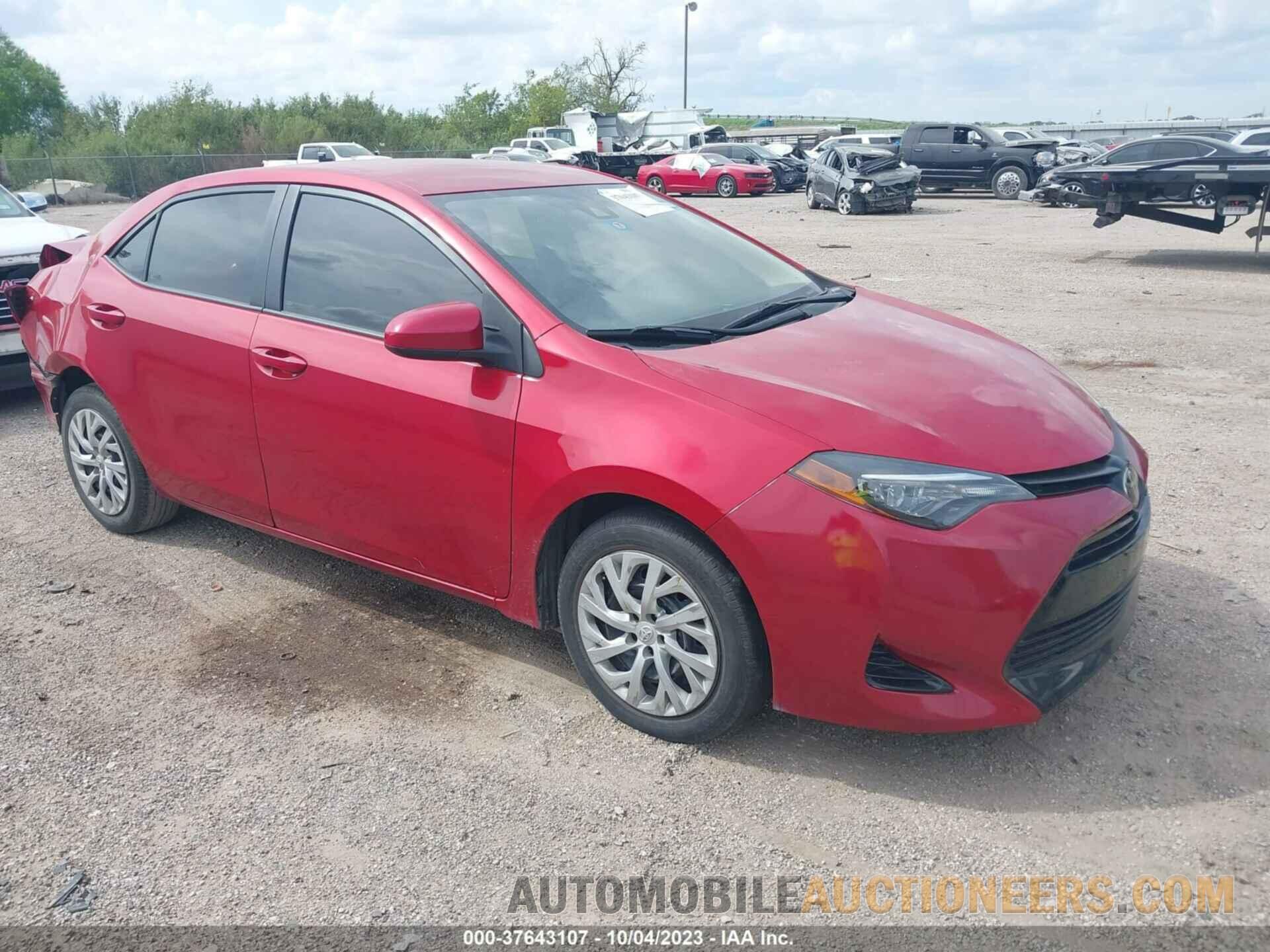 5YFBURHE4KP926279 TOYOTA COROLLA 2019