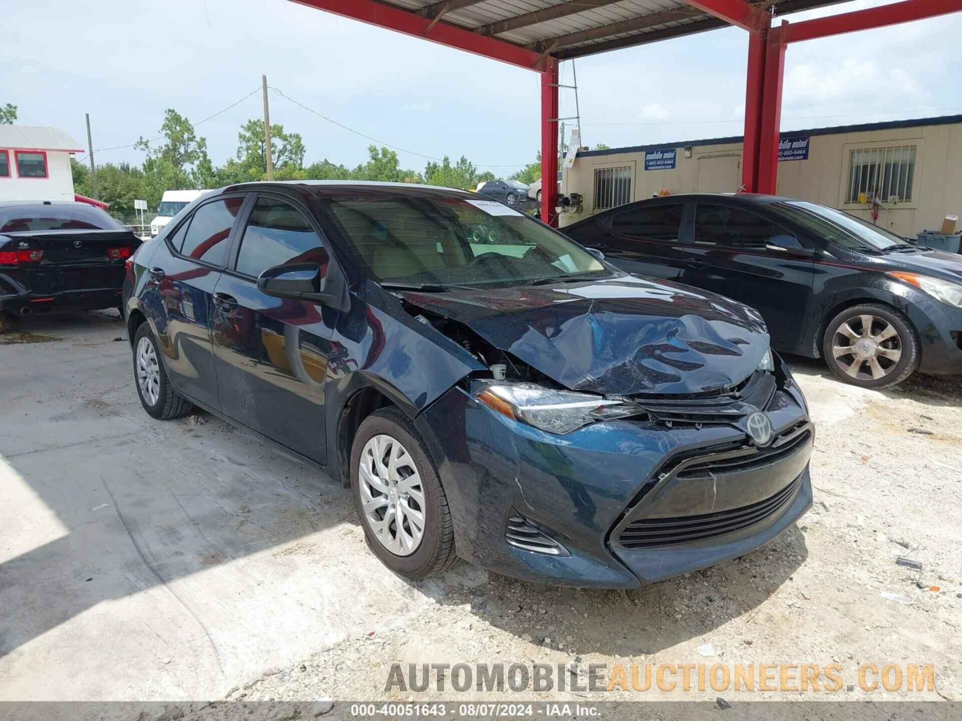 5YFBURHE4KP929411 TOYOTA COROLLA 2019