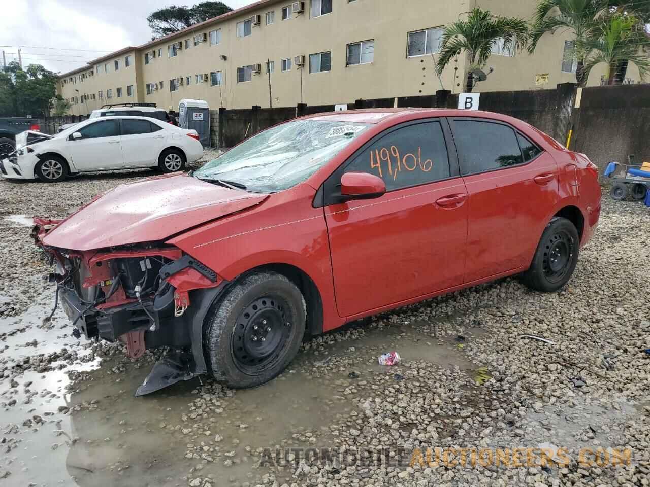 5YFBURHE4KP944409 TOYOTA COROLLA 2019