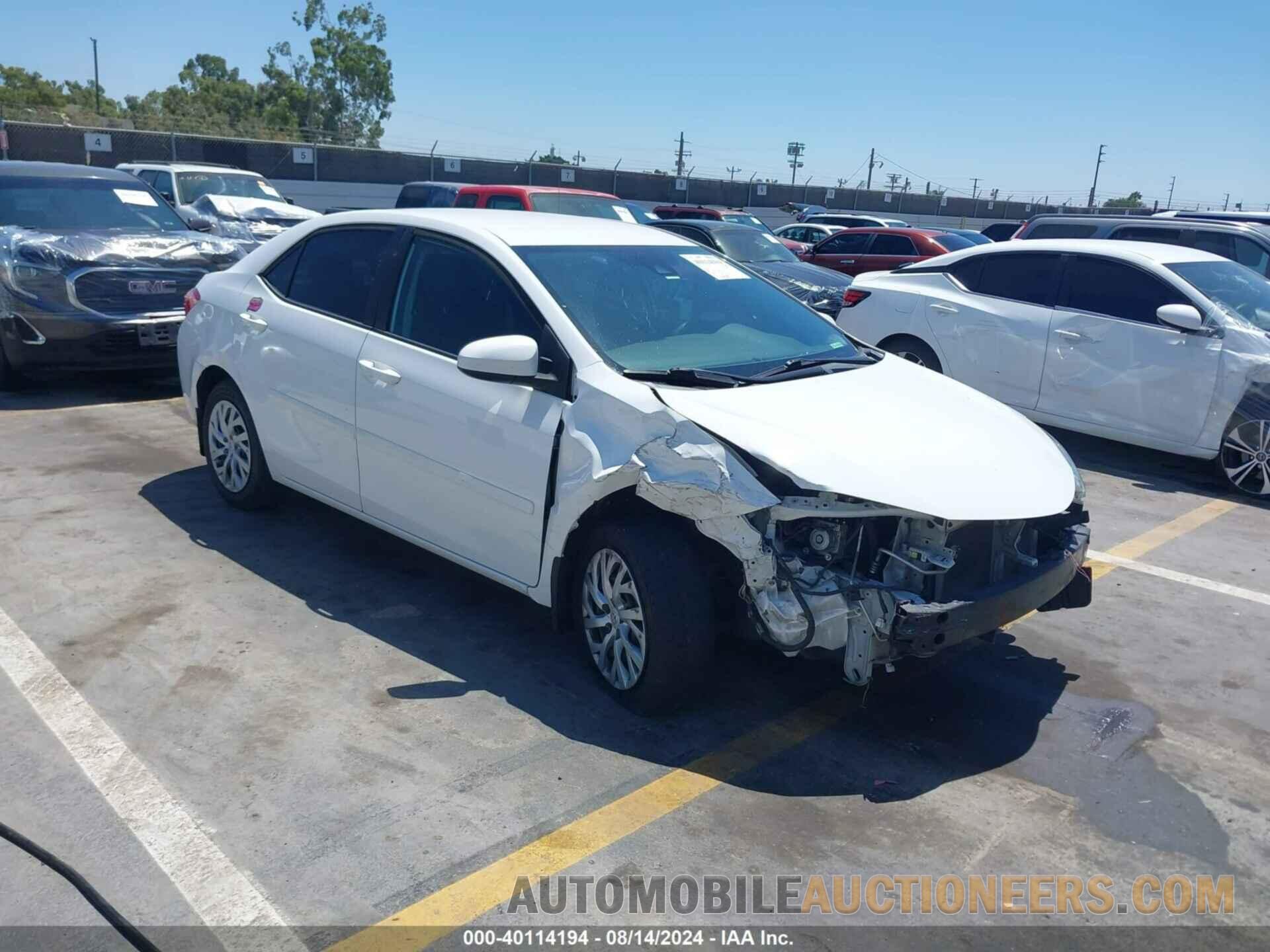 5YFBURHE4KP945320 TOYOTA COROLLA 2019