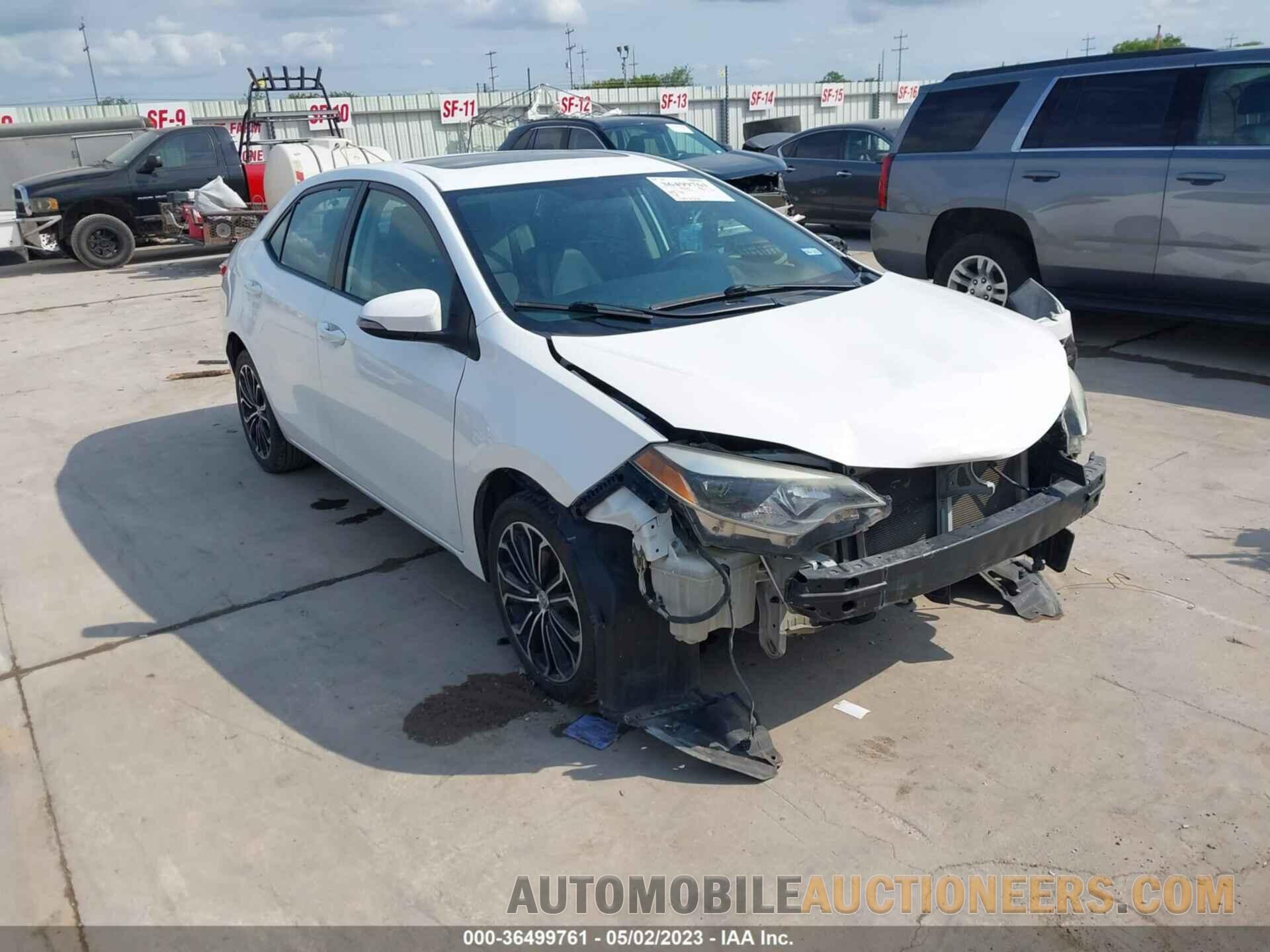 5YFBURHE5FP179068 TOYOTA COROLLA 2015