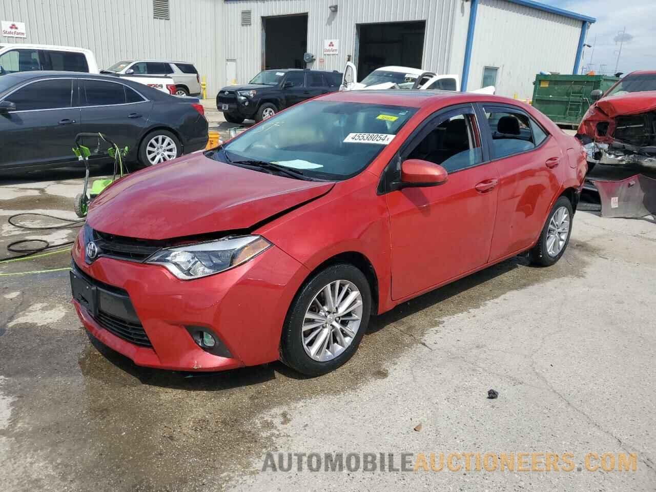 5YFBURHE5FP189616 TOYOTA COROLLA 2015