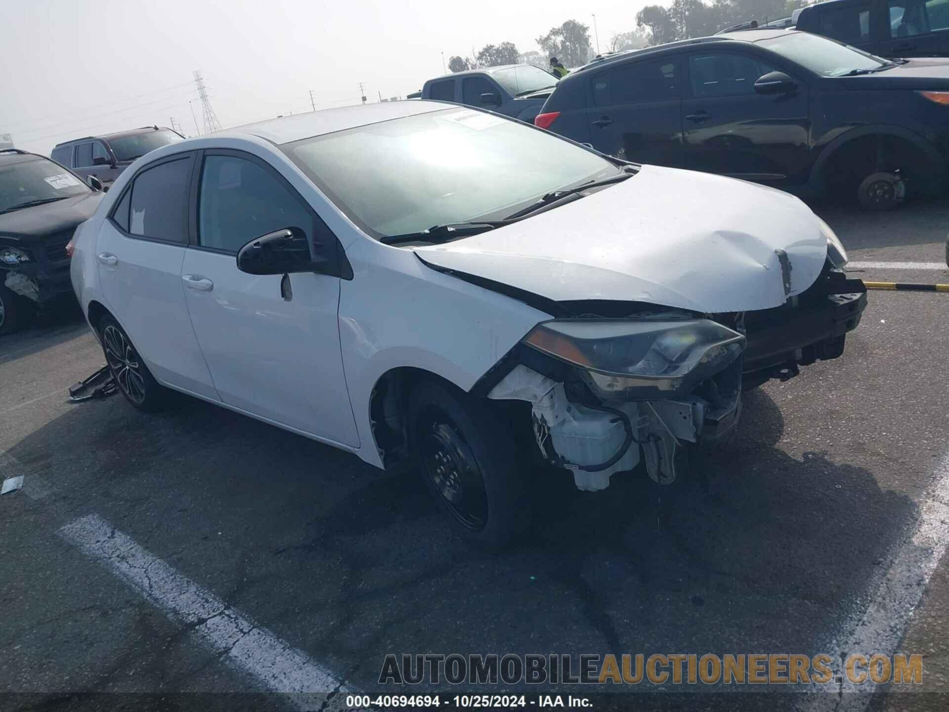 5YFBURHE5FP204762 TOYOTA COROLLA 2015