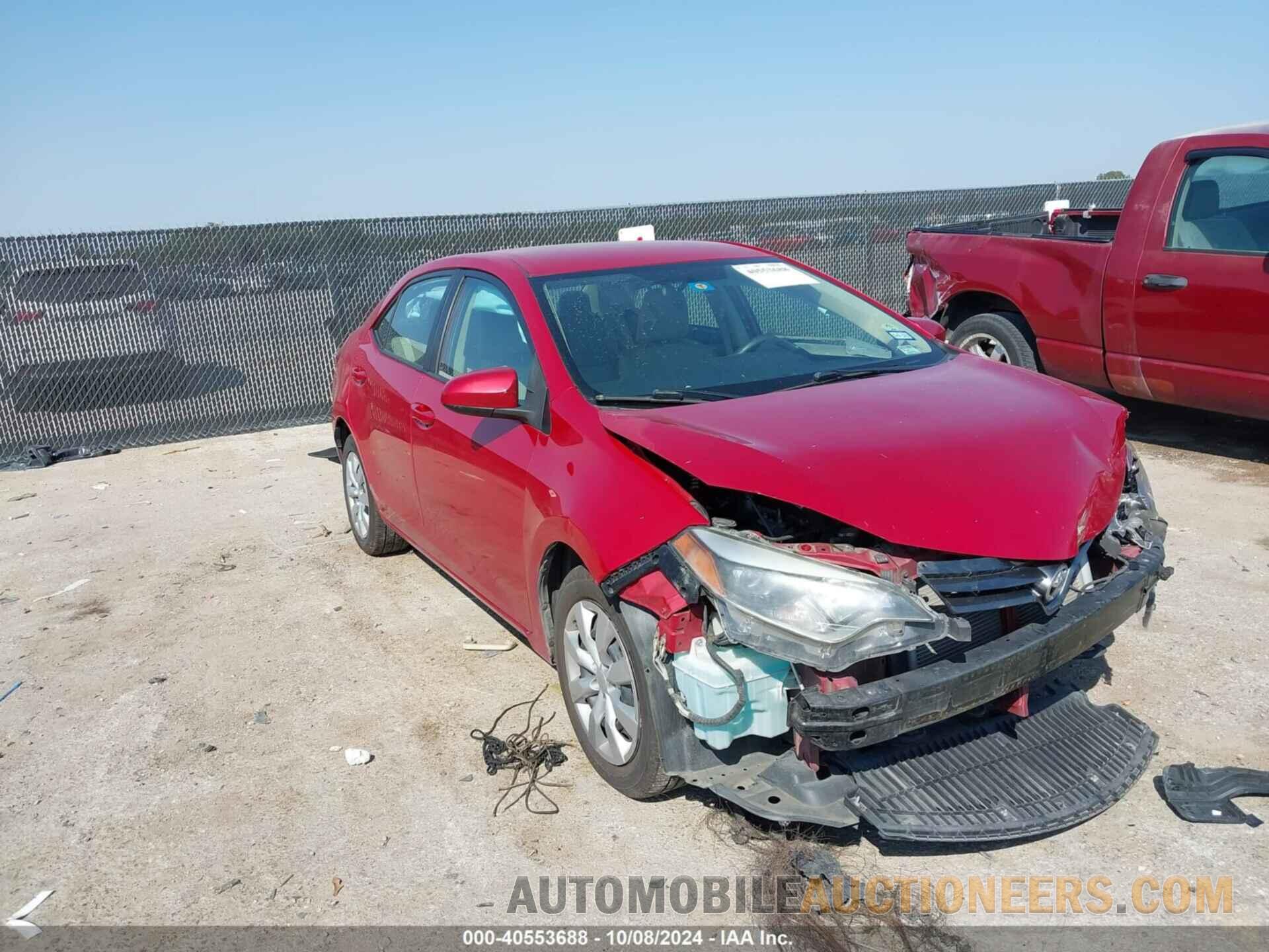 5YFBURHE5FP205023 TOYOTA COROLLA 2015