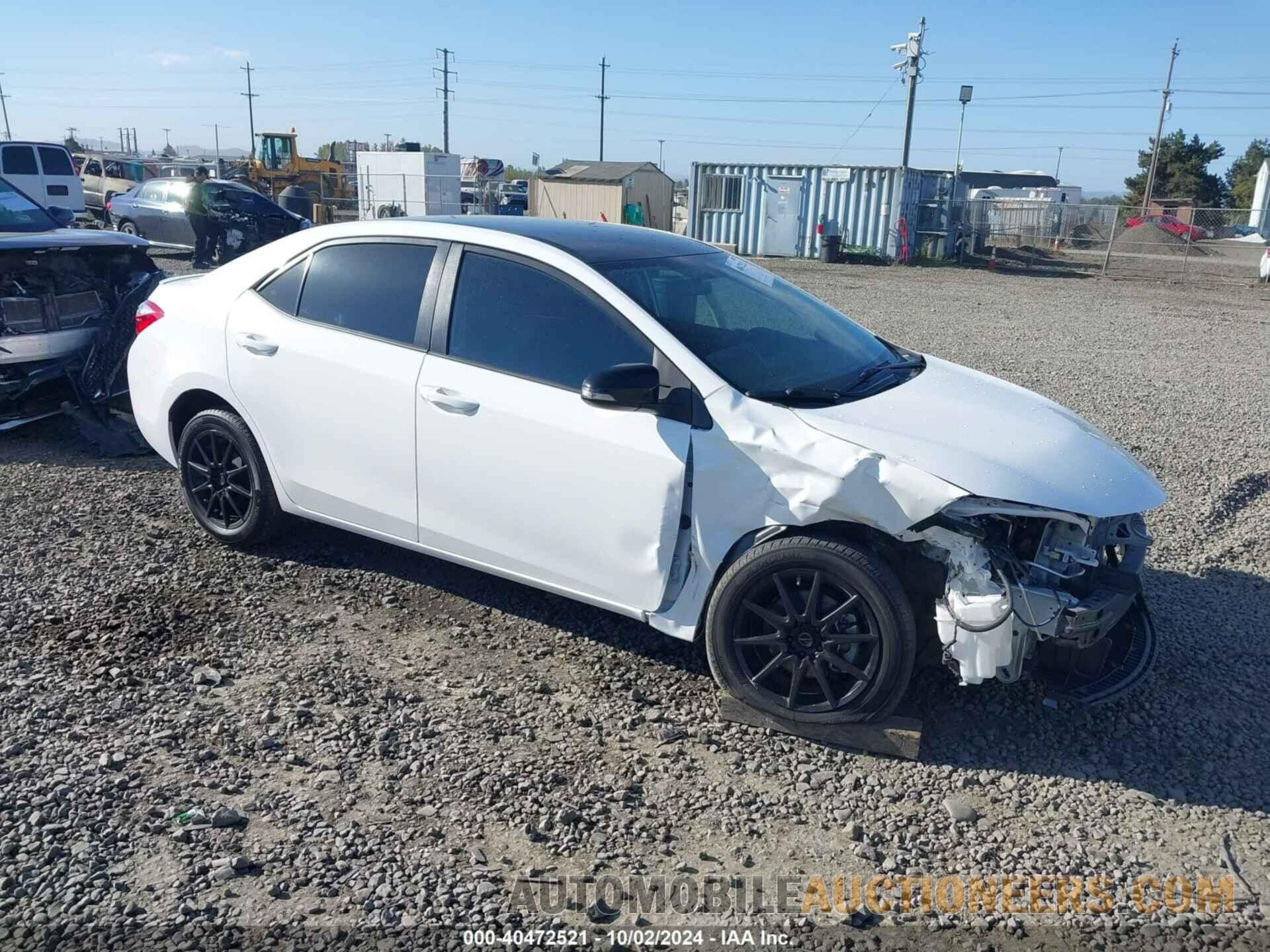 5YFBURHE5FP213543 TOYOTA COROLLA 2015