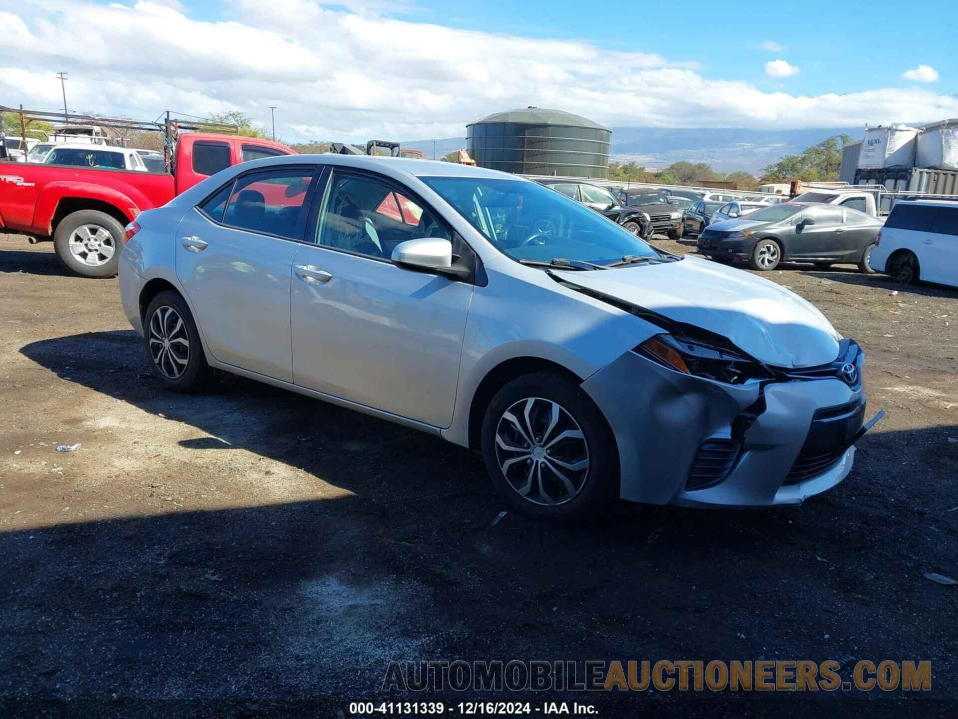 5YFBURHE5FP214756 TOYOTA COROLLA 2015