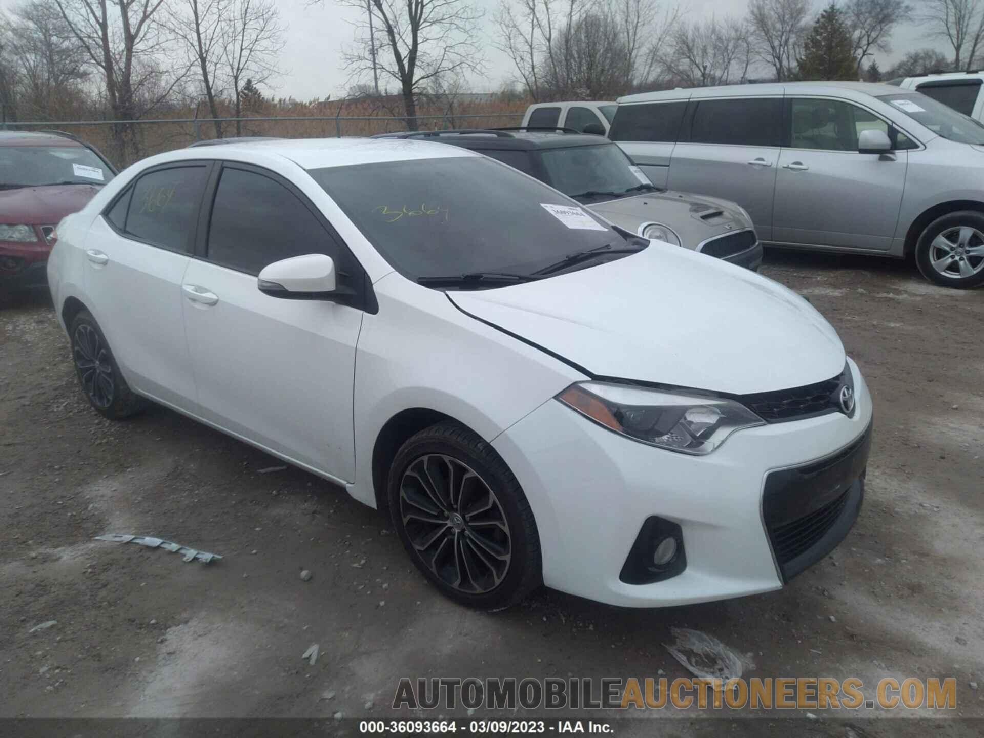 5YFBURHE5FP228804 TOYOTA COROLLA 2015