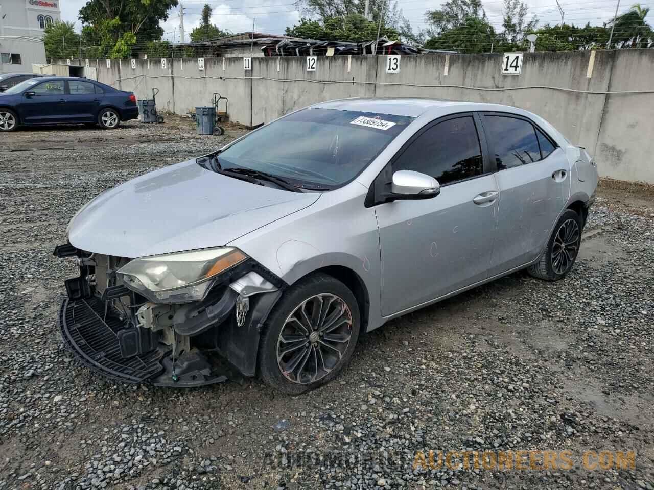 5YFBURHE5FP236529 TOYOTA COROLLA 2015