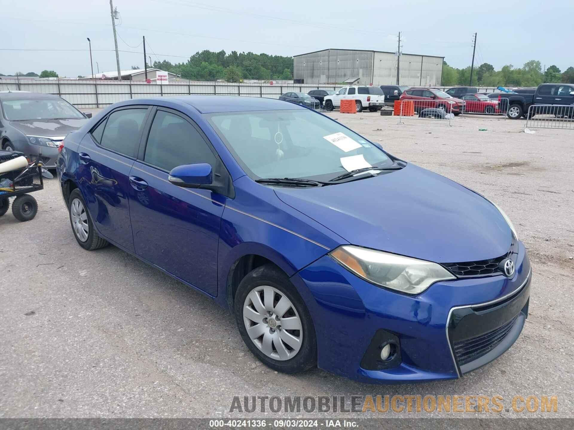 5YFBURHE5FP238412 TOYOTA COROLLA 2015