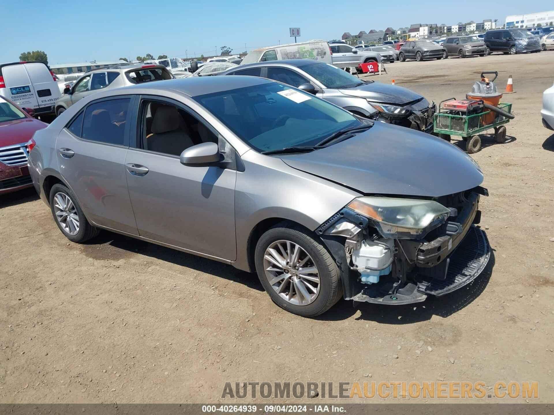 5YFBURHE5FP240239 TOYOTA COROLLA 2015