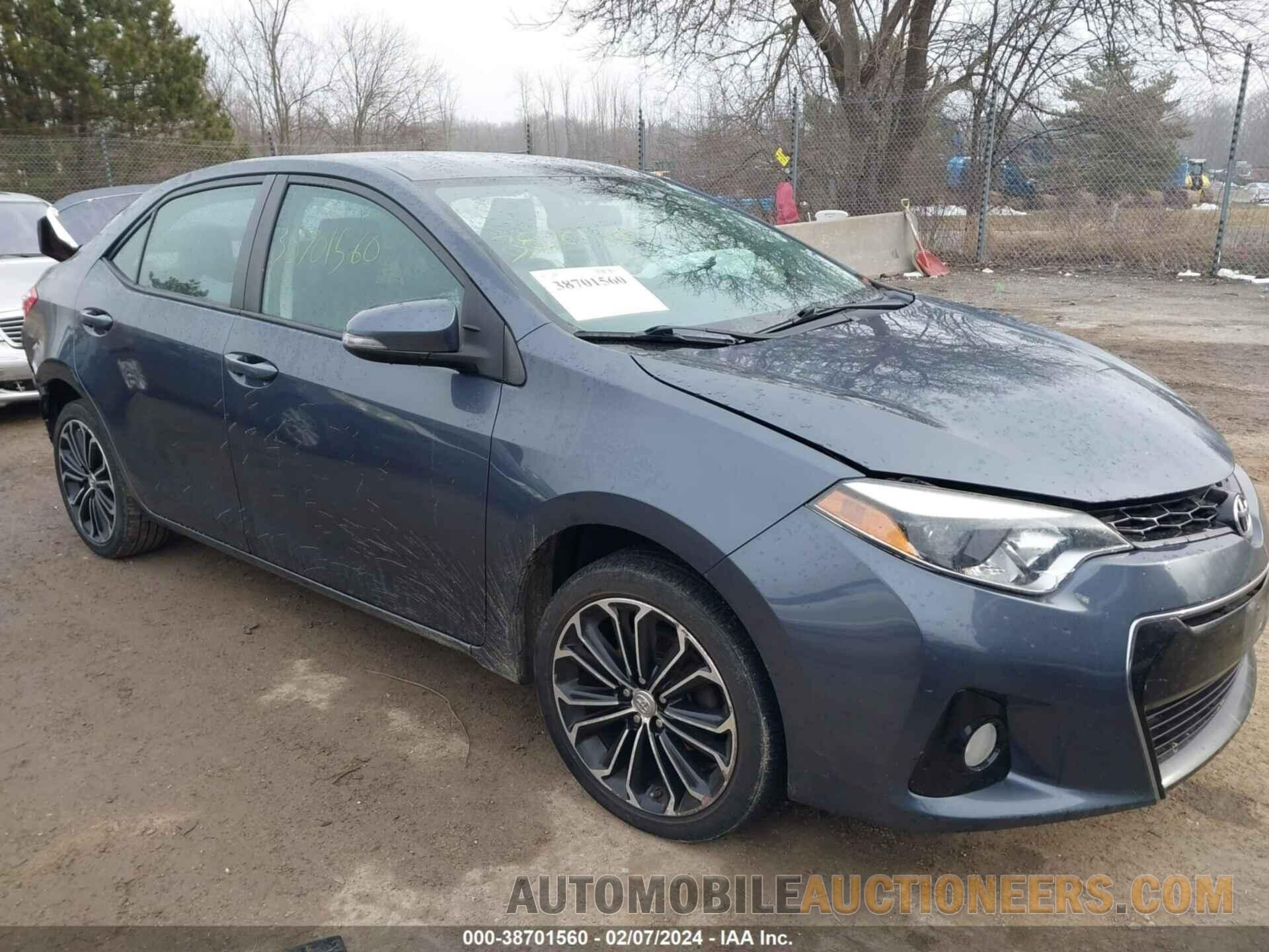 5YFBURHE5FP240256 TOYOTA COROLLA 2015