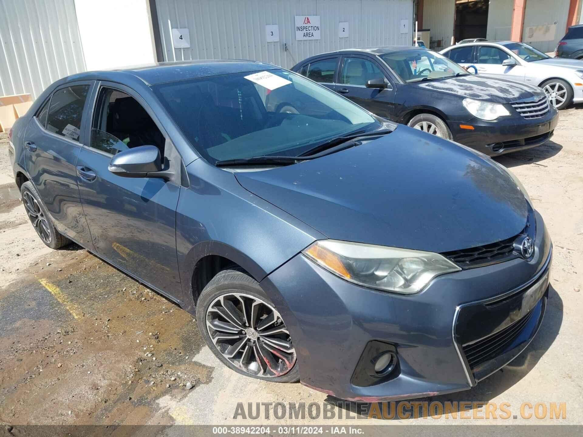 5YFBURHE5FP247563 TOYOTA COROLLA 2015