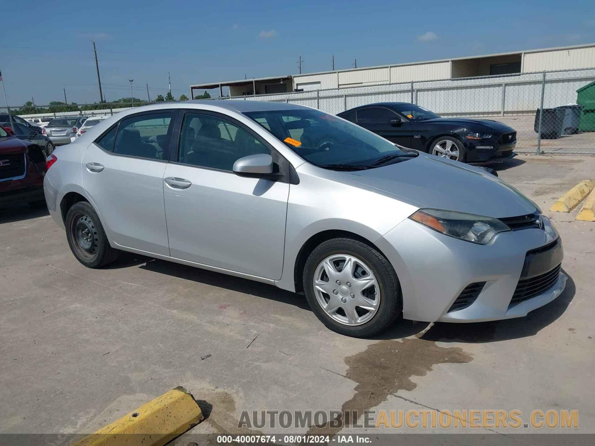 5YFBURHE5FP251614 TOYOTA COROLLA 2015