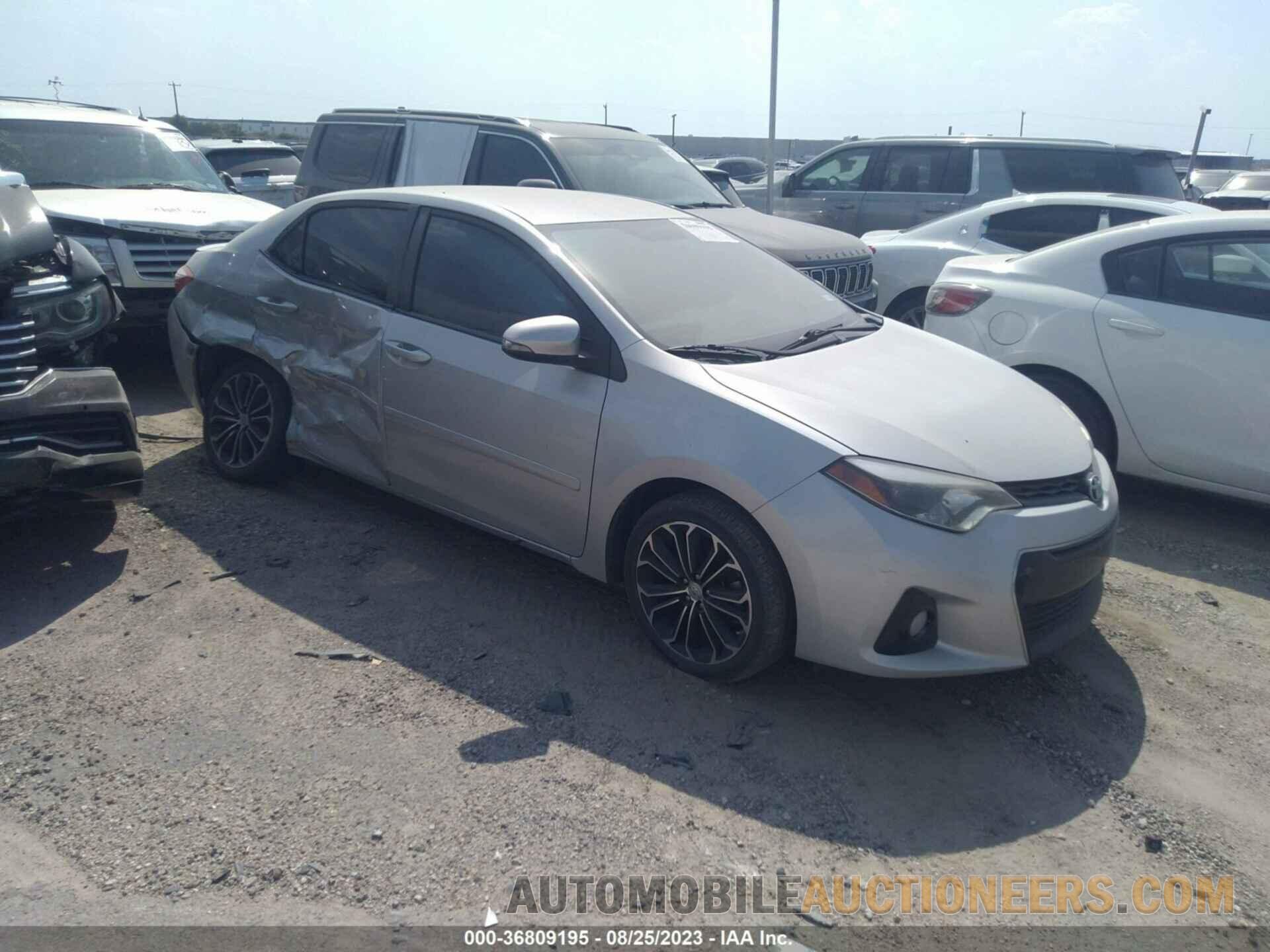 5YFBURHE5FP252133 TOYOTA COROLLA 2015