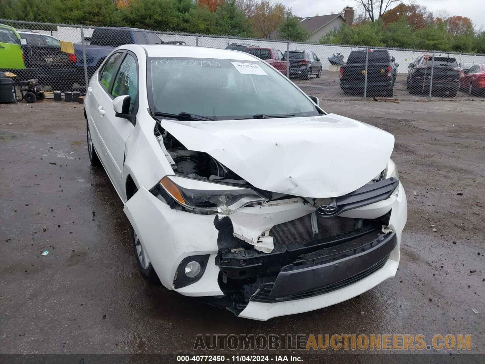 5YFBURHE5FP253315 TOYOTA COROLLA 2015