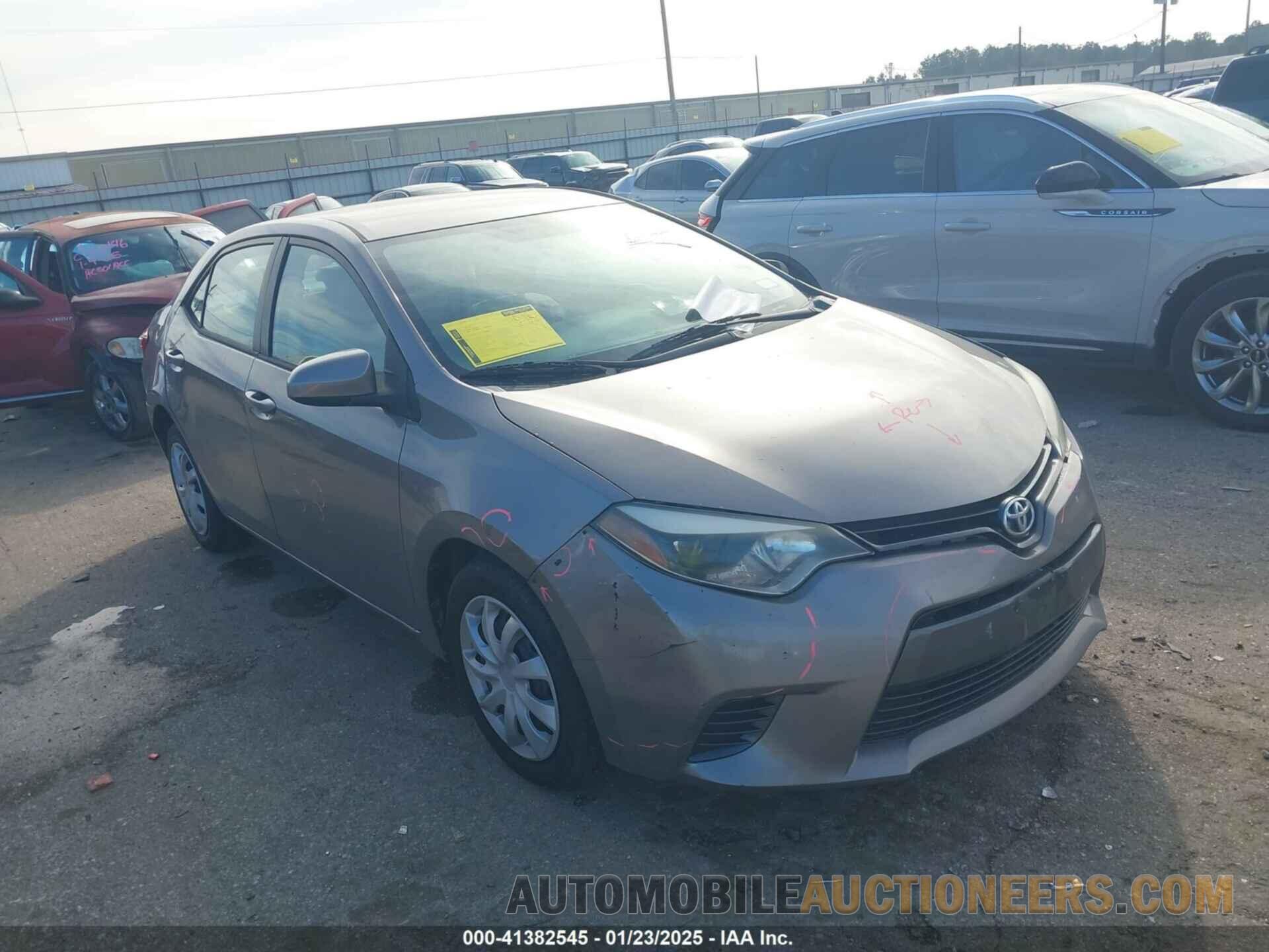 5YFBURHE5FP256425 TOYOTA COROLLA 2015