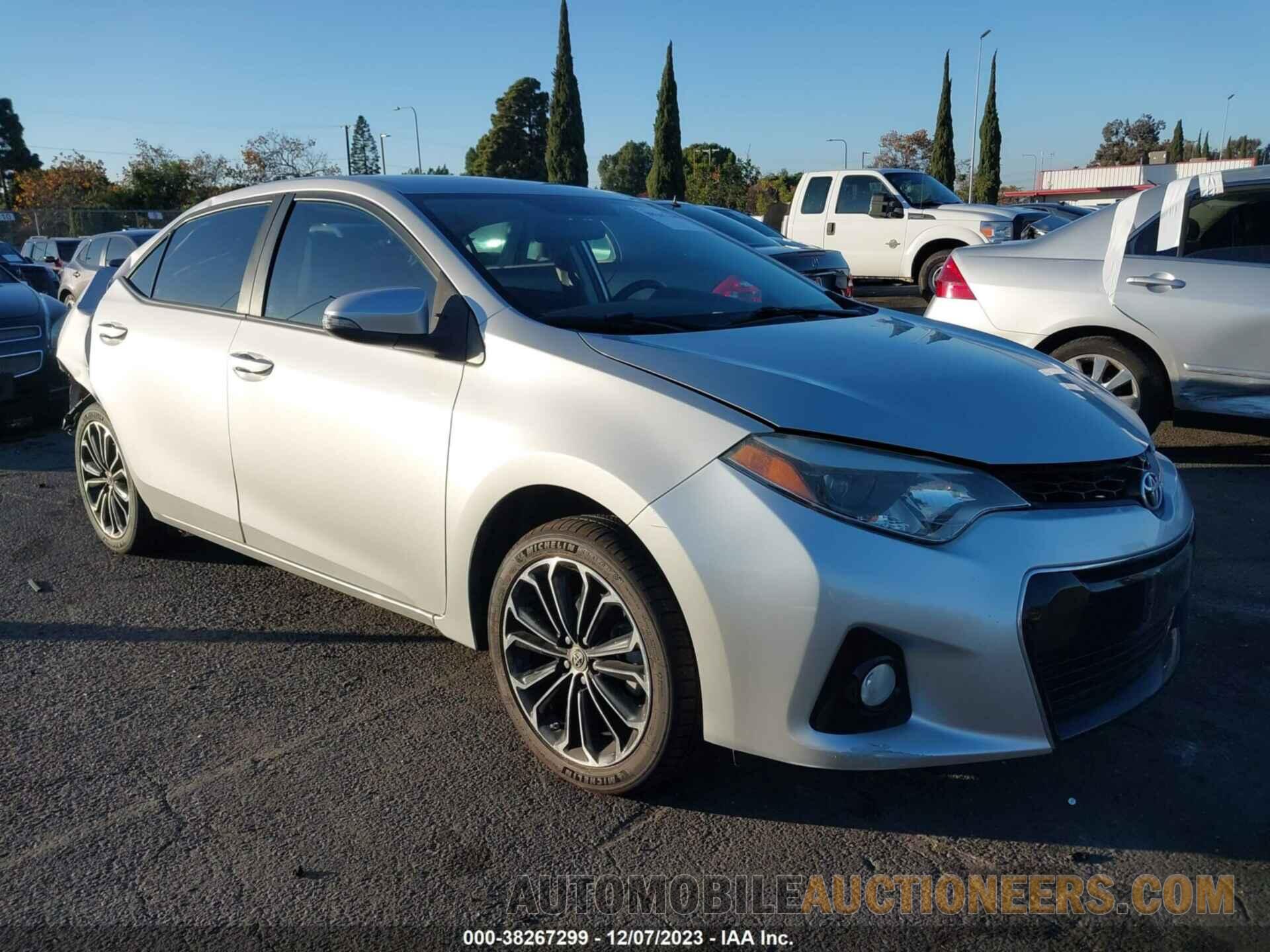 5YFBURHE5FP262595 TOYOTA COROLLA 2015