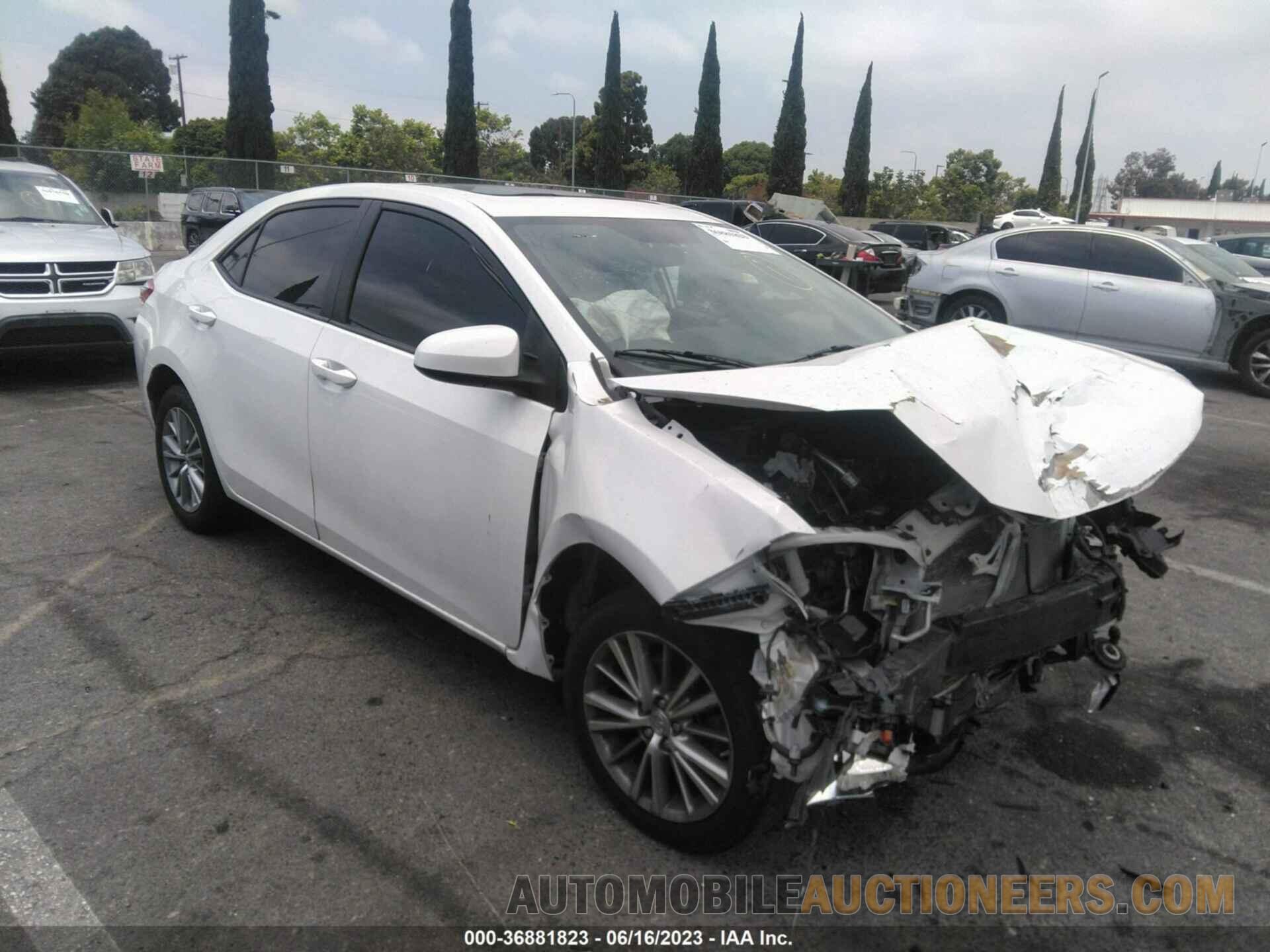 5YFBURHE5FP263519 TOYOTA COROLLA 2015